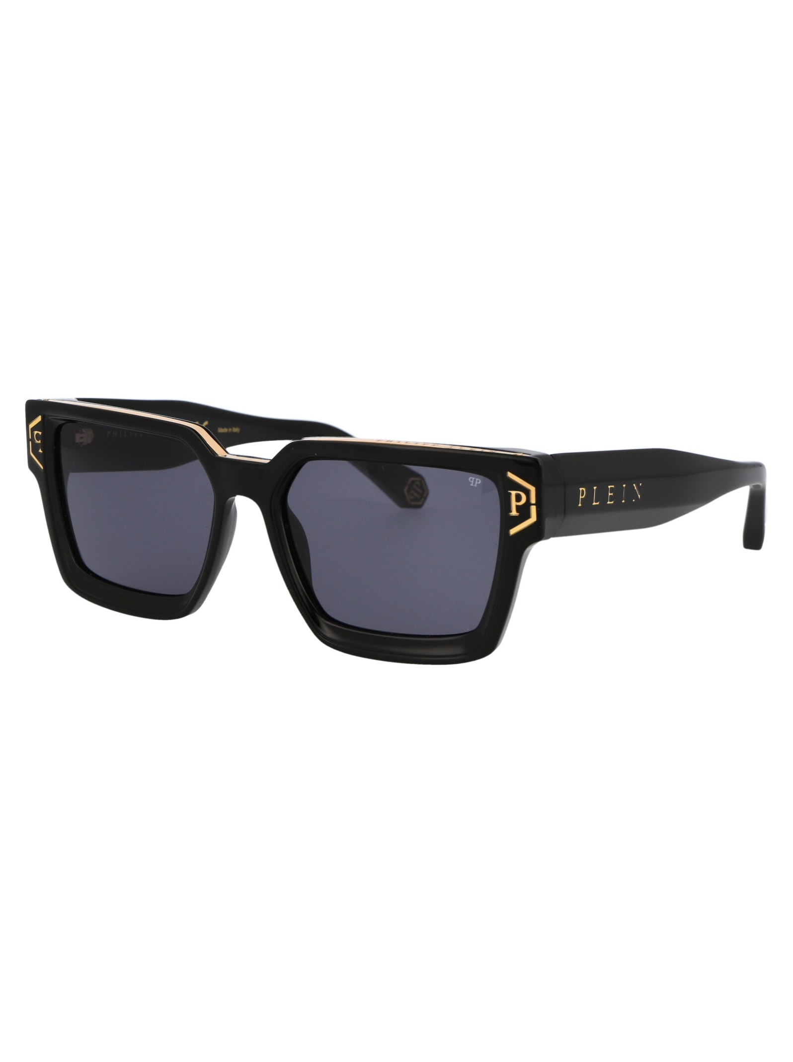 Philipp Plein Spp005m Sunglasses In Black
