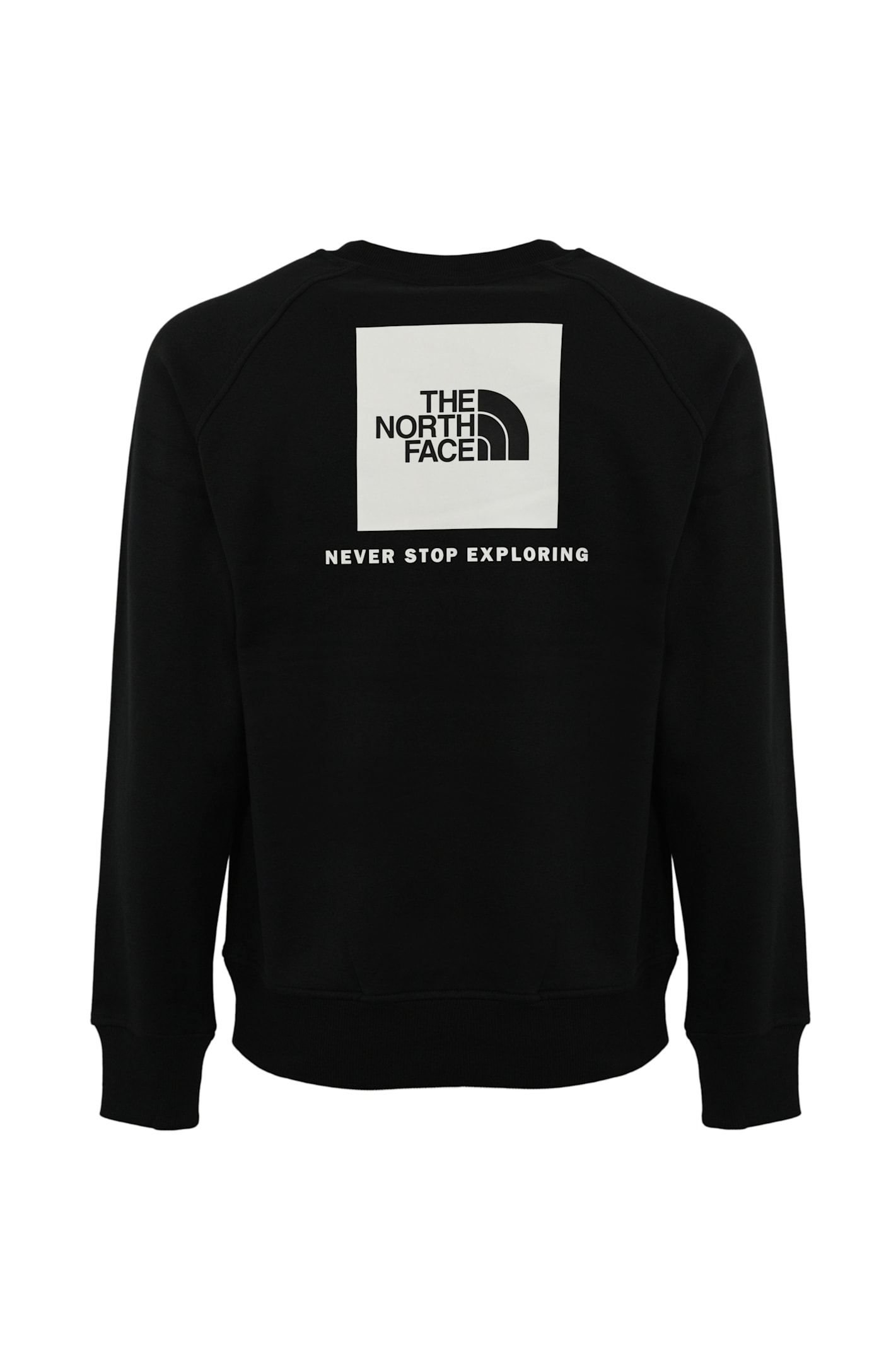 Shop The North Face Redbox Cotton Sweatshirt In Black