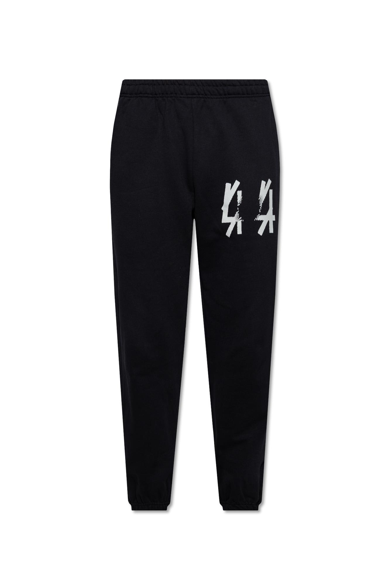 44 Label Group Sweatpants With Logo In Black