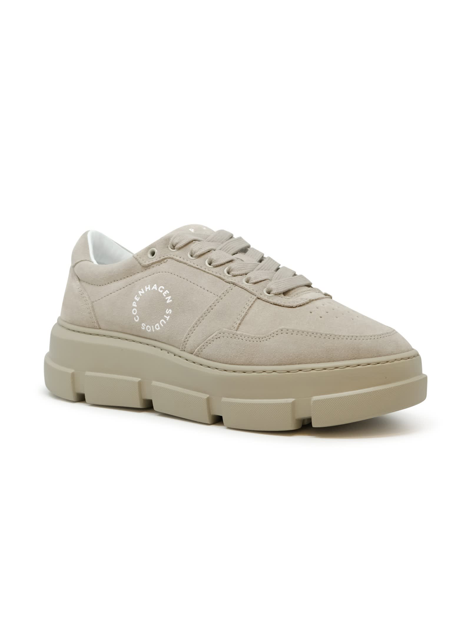 Copenhagen Suede Sneakers In Gray