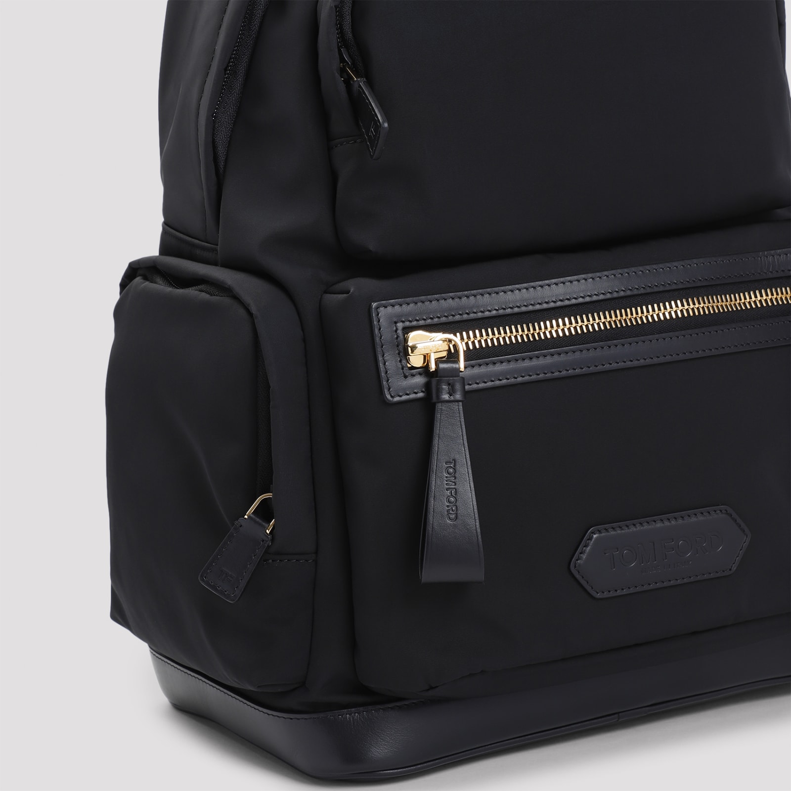 Shop Tom Ford Backpack In Black