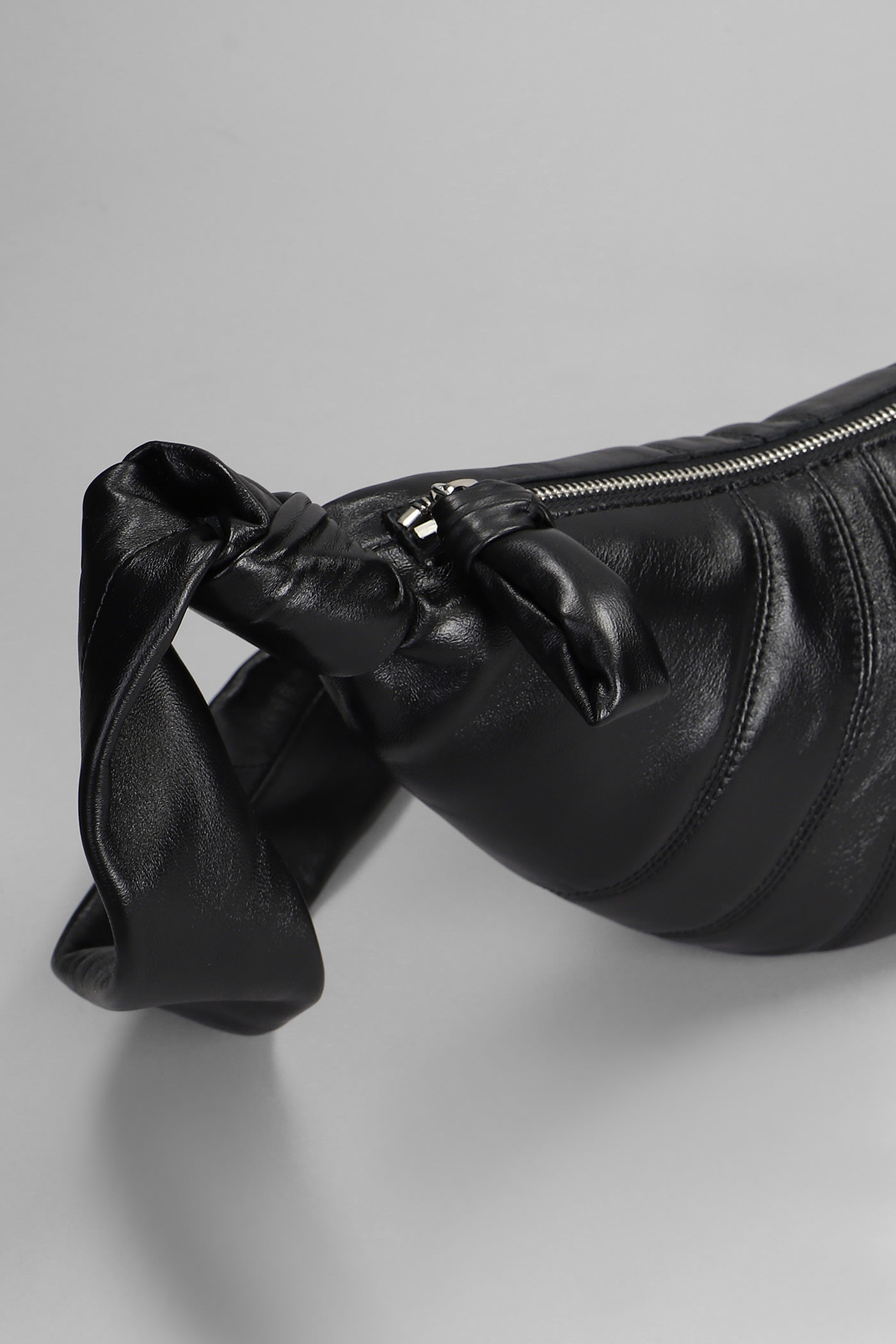 Lemaire Croissant Shoulder Bag In Black