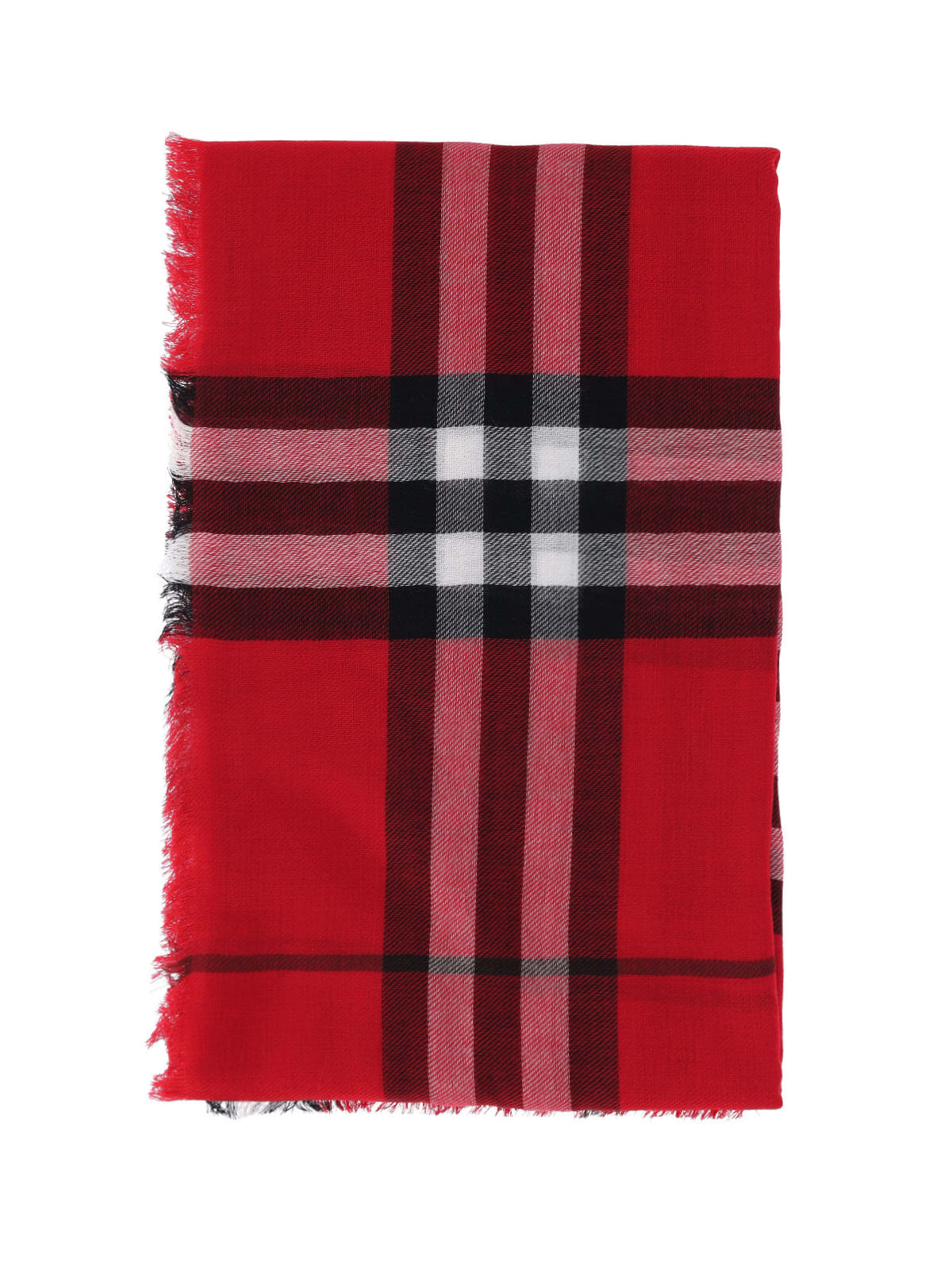 Burberry Check Wool Scarf