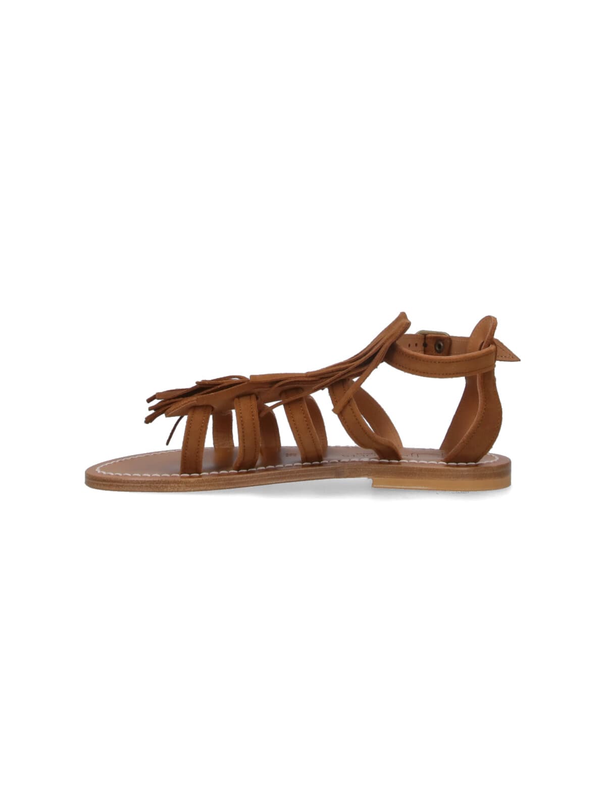 Kjacques Fregate Slingback Sandals In Brown