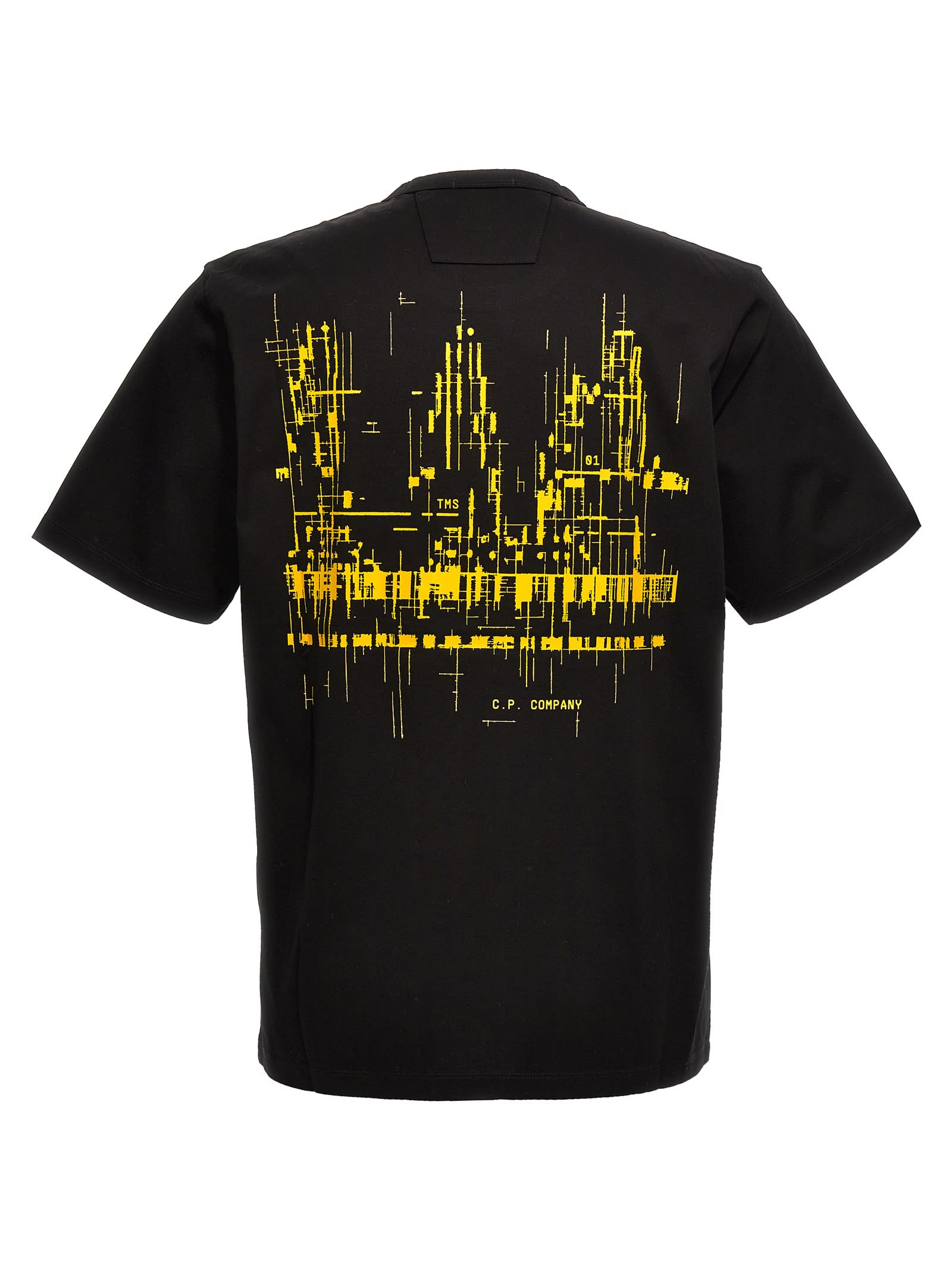 Shop C.p. Company The Metropolis Series T-shirt In Nero