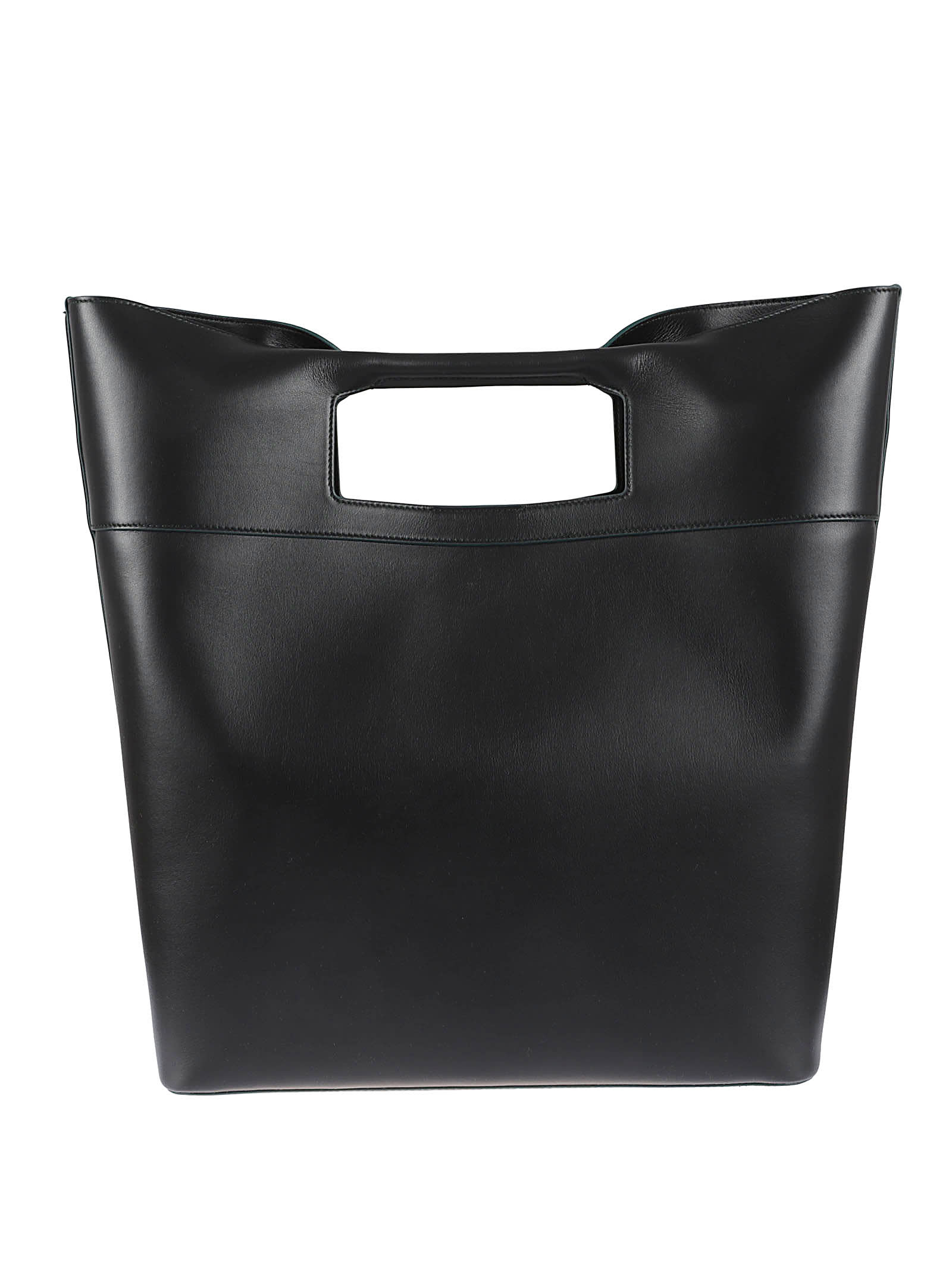 Shop Alexander Mcqueen The Square Bow Tote In Black