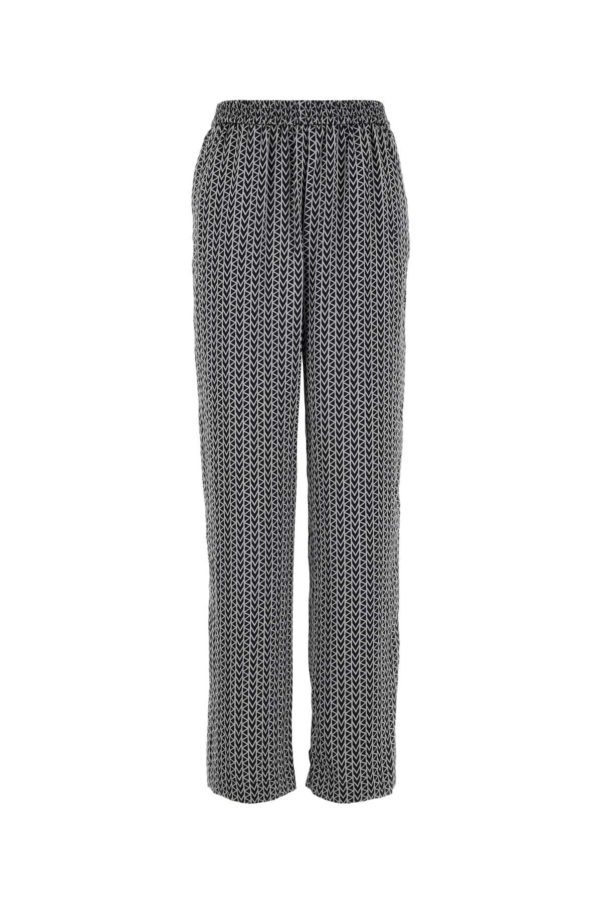 Printed Satin Pant