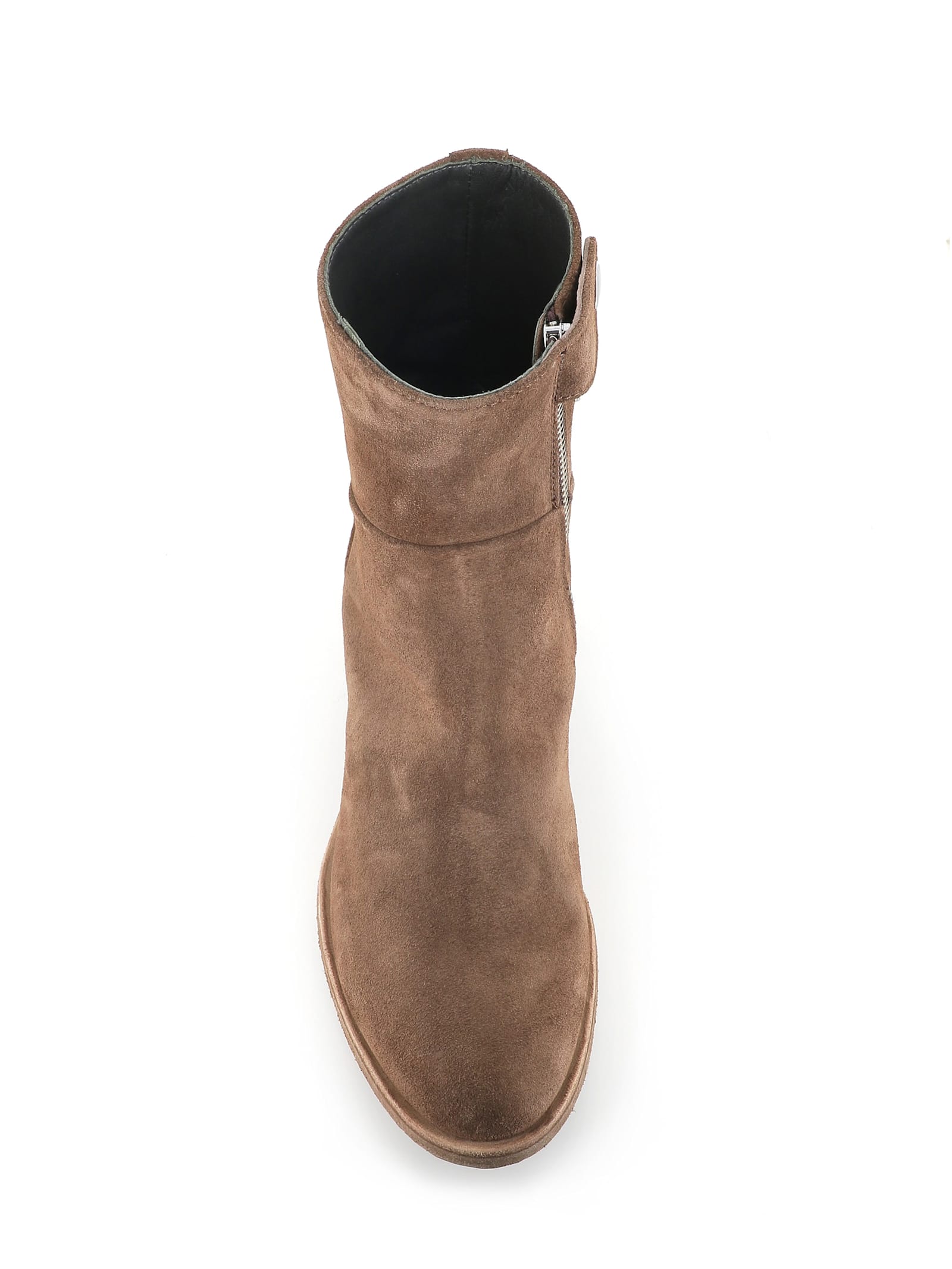 Officine Creative Zipped Block-heel Boots In Blue