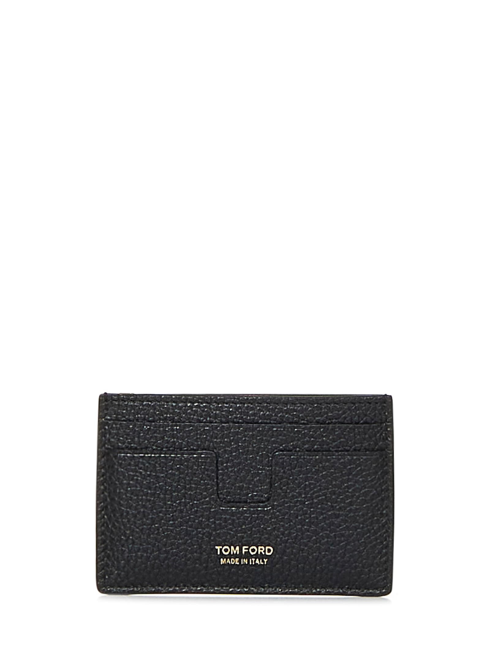 Shop Tom Ford Cardholder In Black