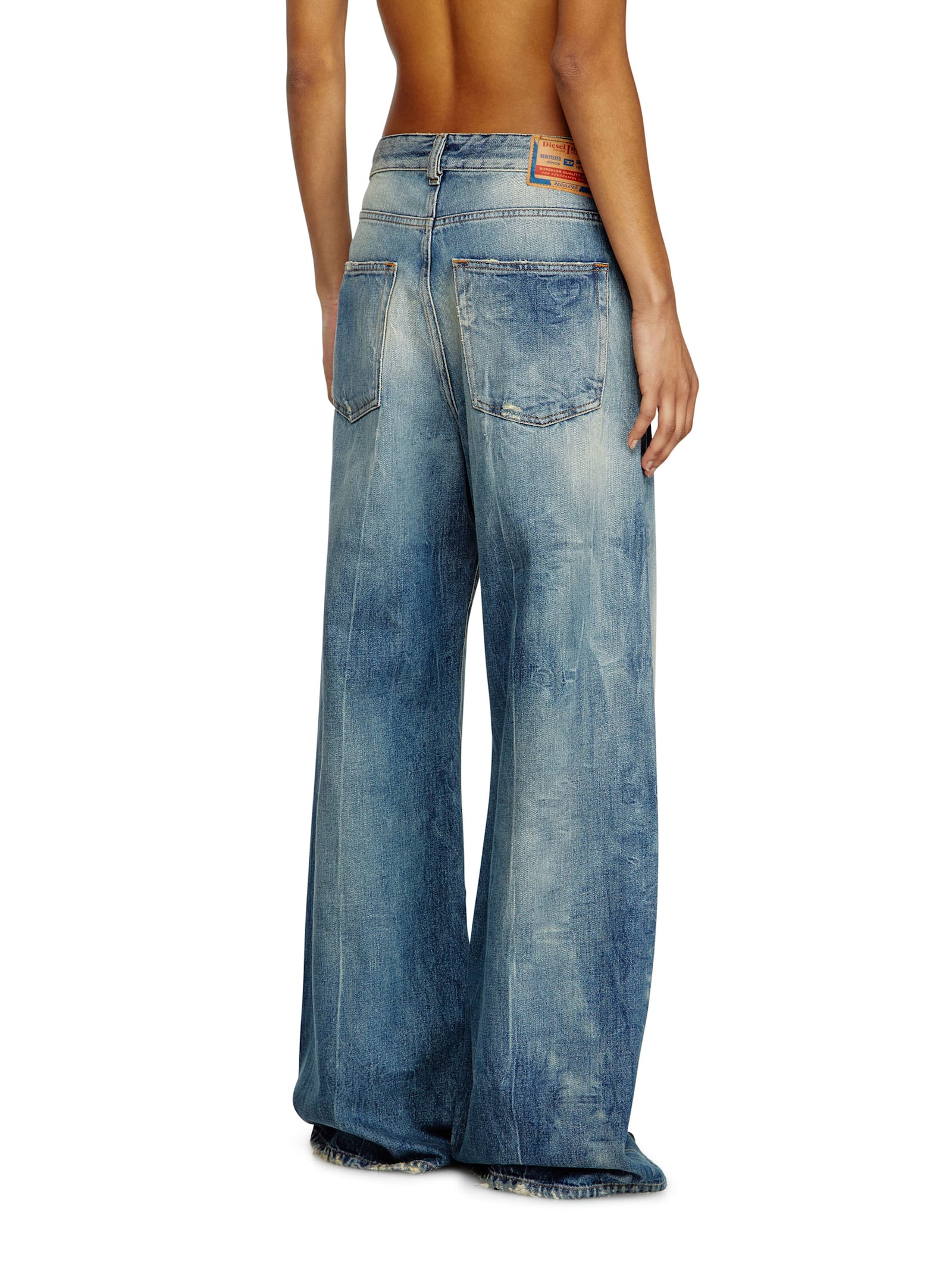 Shop Diesel 1996 D-sire 09i47 Jeans In Blue
