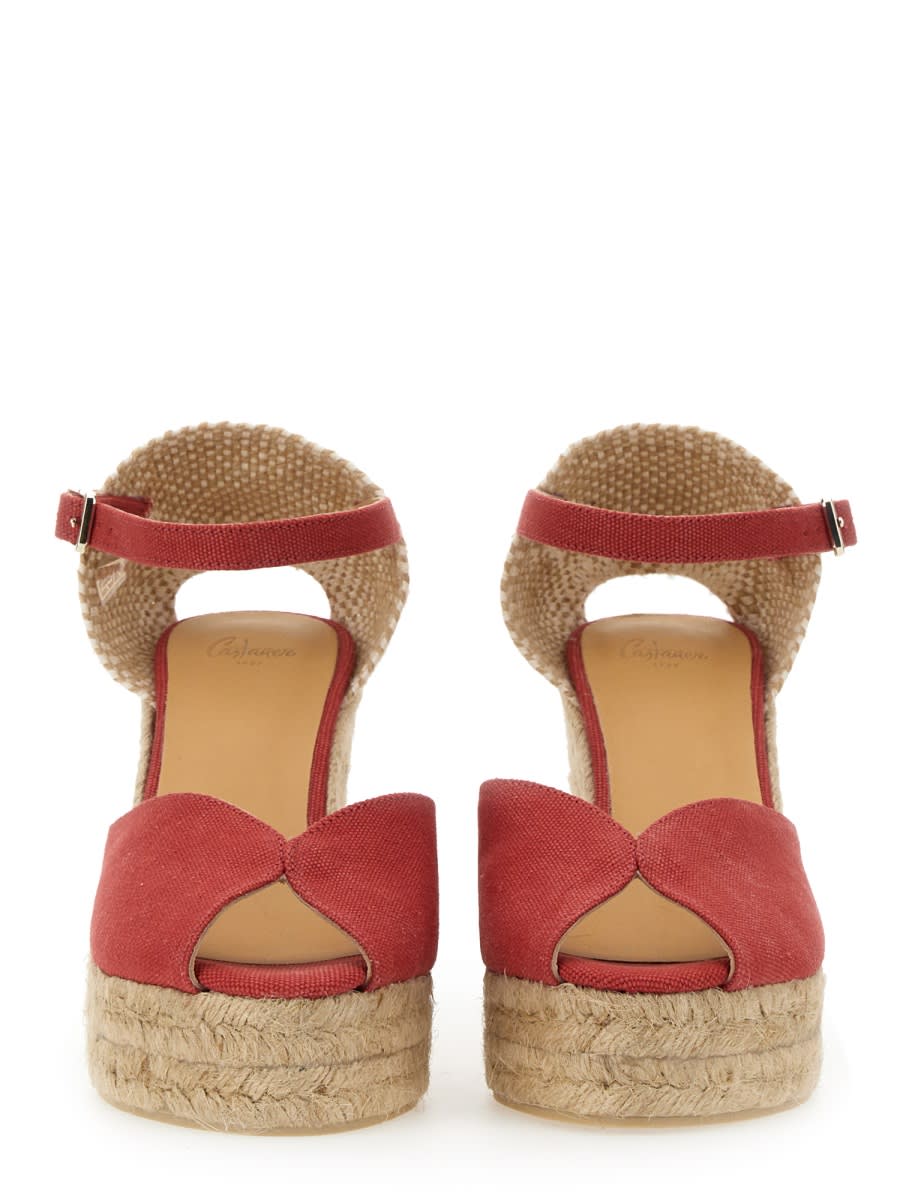 CASTAñER WHITE SANDAL.