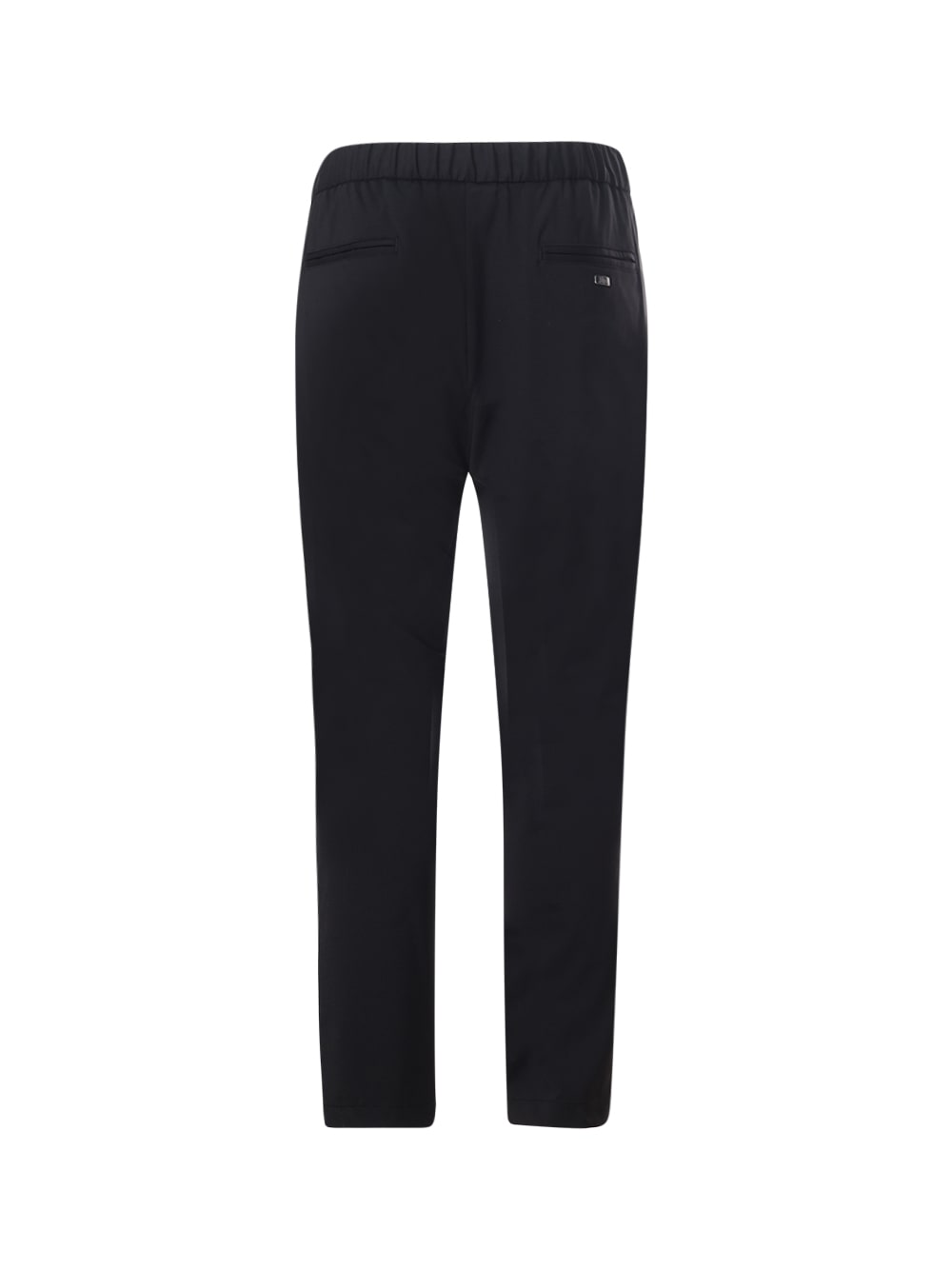Shop Herno Trousers In Nero