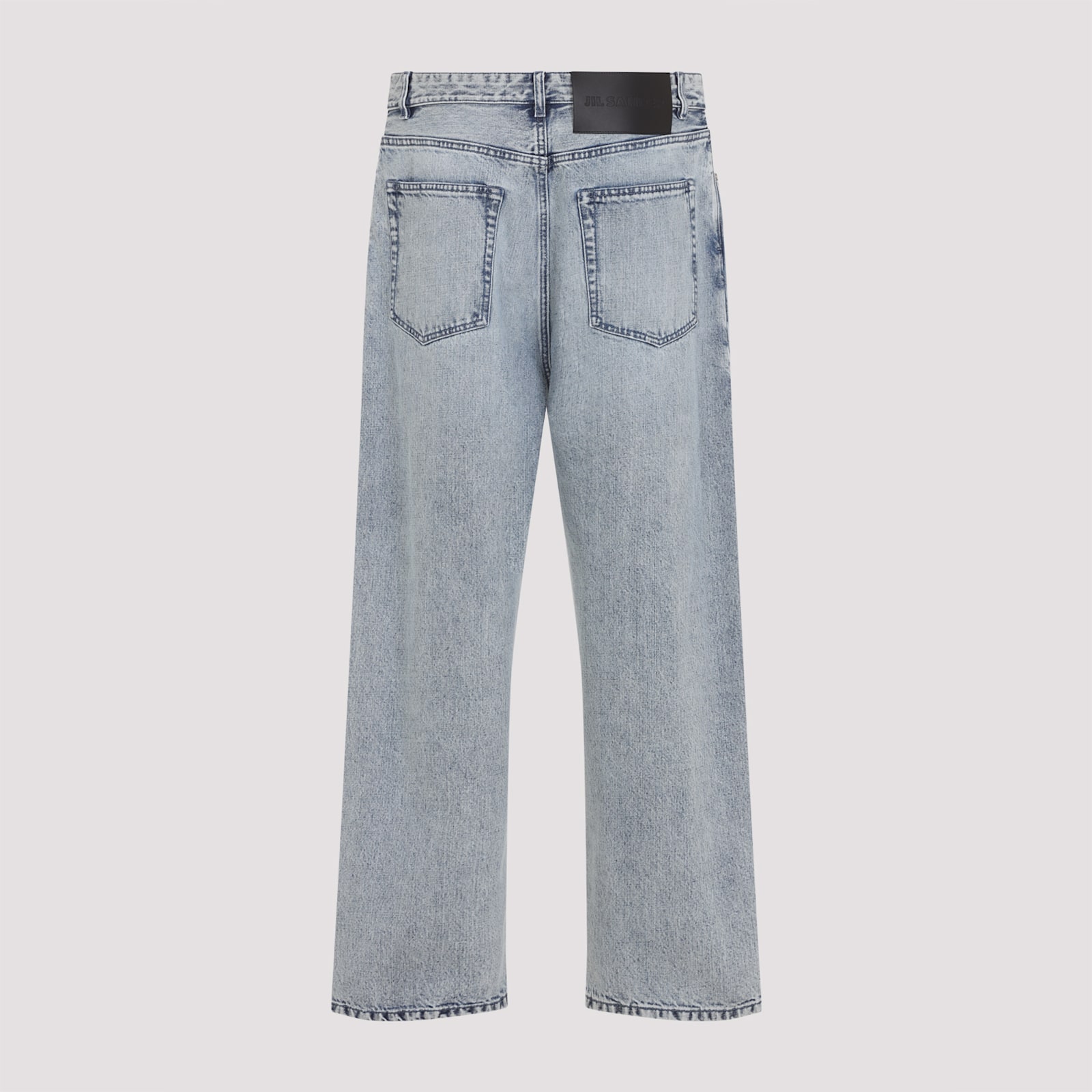 Jil Sander Straight Jeans In Blue