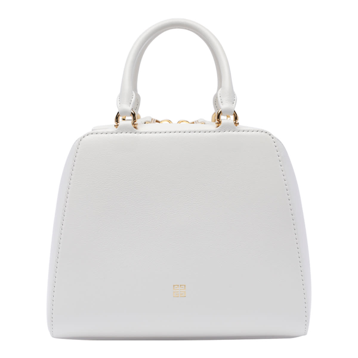 Shop Givenchy Antigona Cube Mini Bag In White