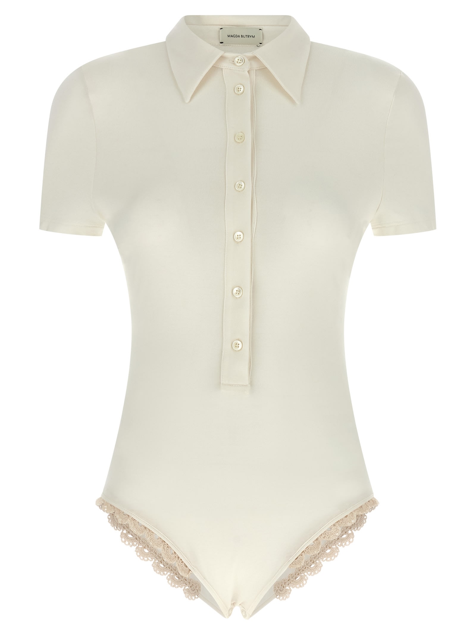Magda Butrym 01 Bodysuit In Neutral