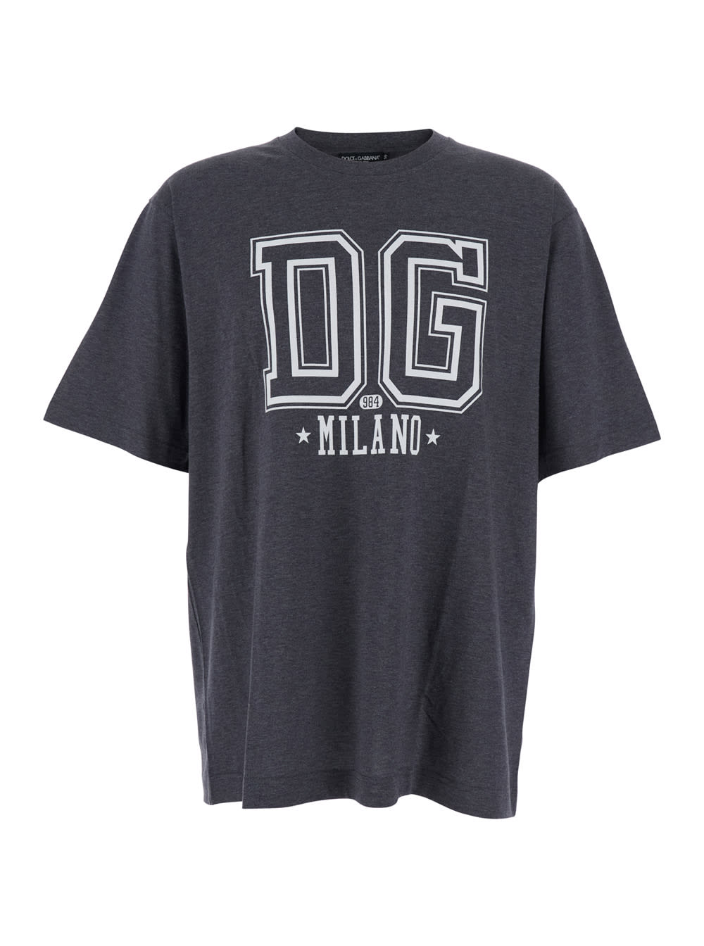 Dolce & Gabbana Short-sleeved T-shirt In Gray