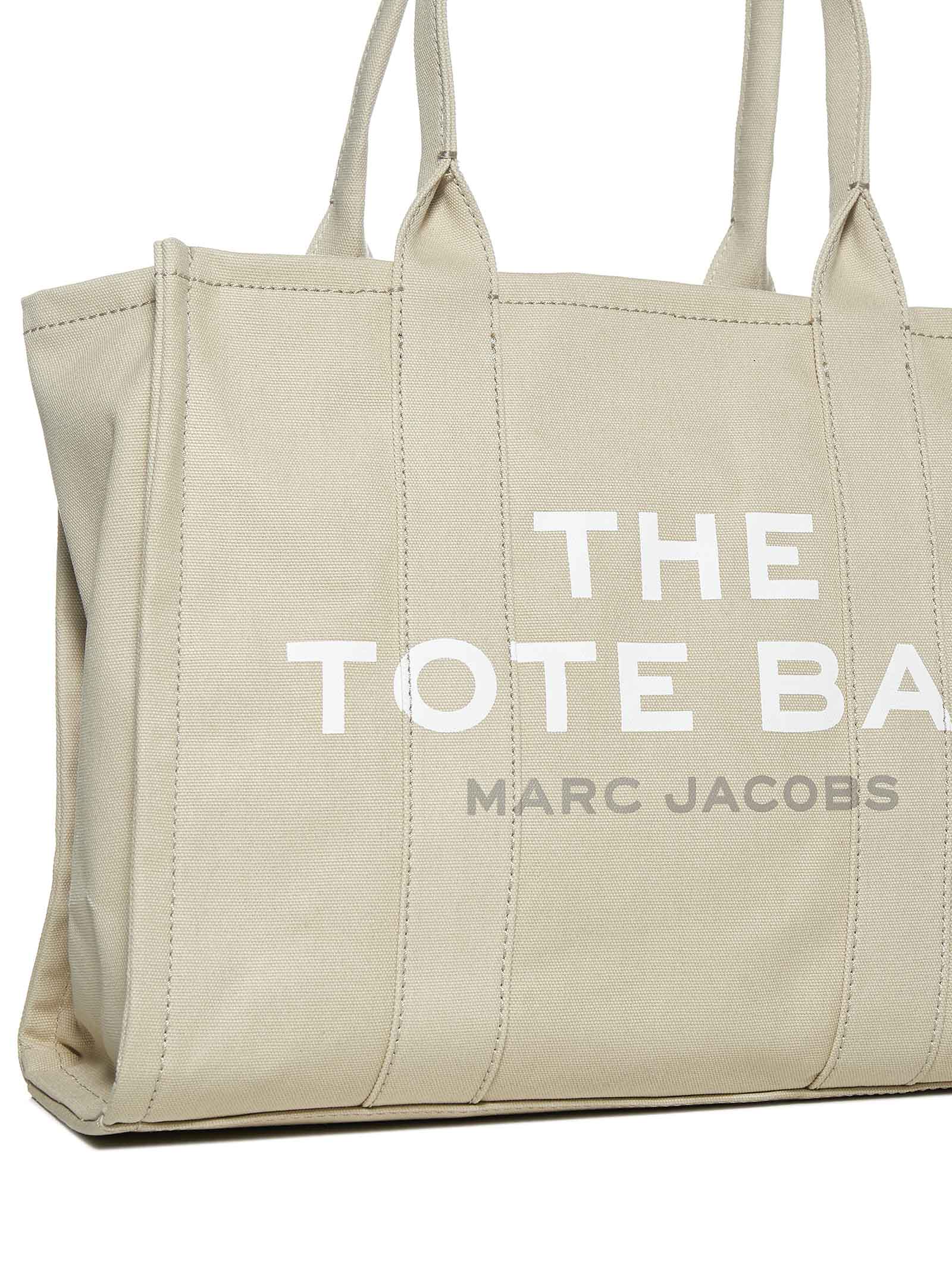 Shop Marc Jacobs Tote In Beige