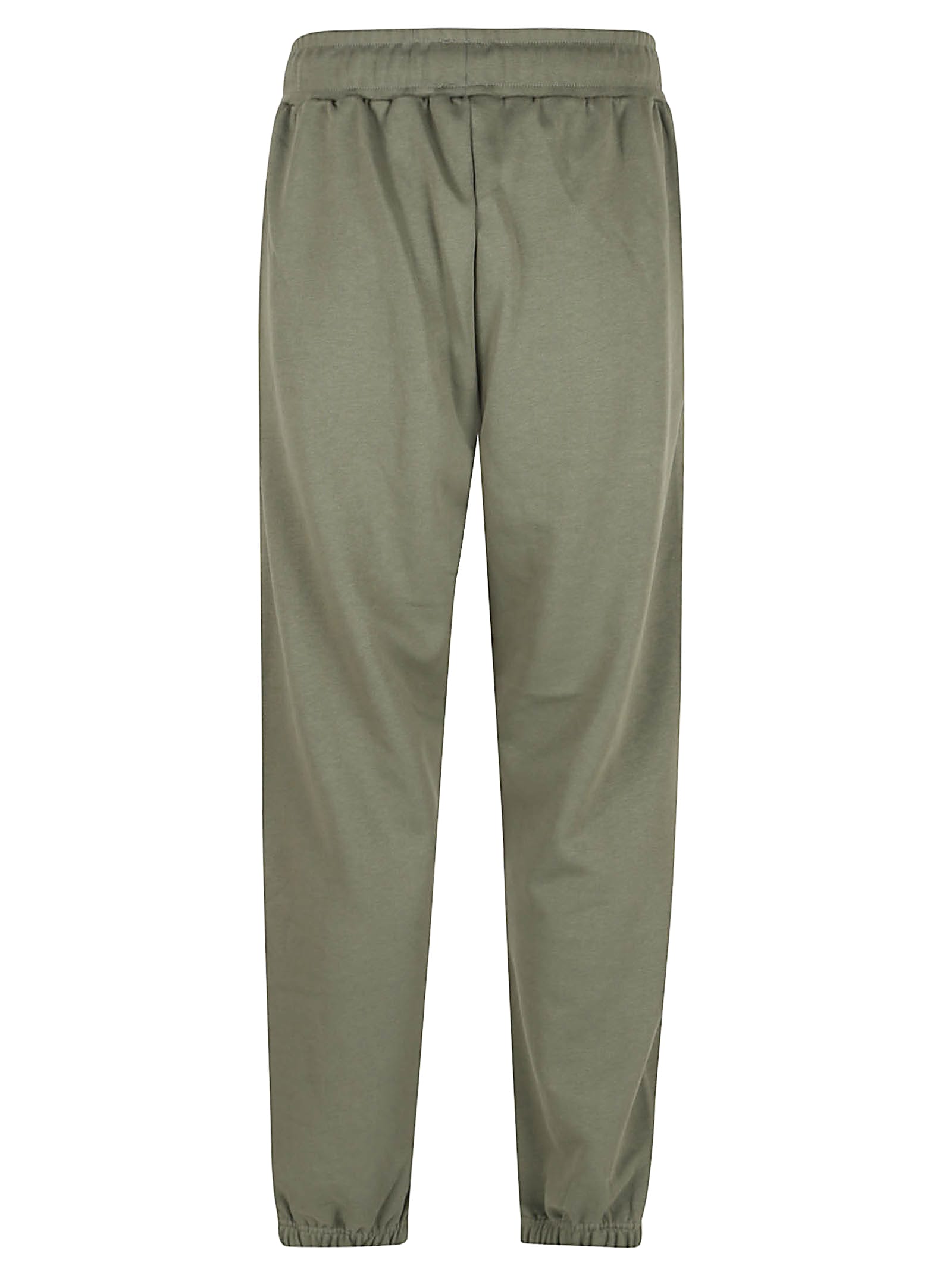 Vision Of Super Pants With Embridered Flaming Heart Logo In Green