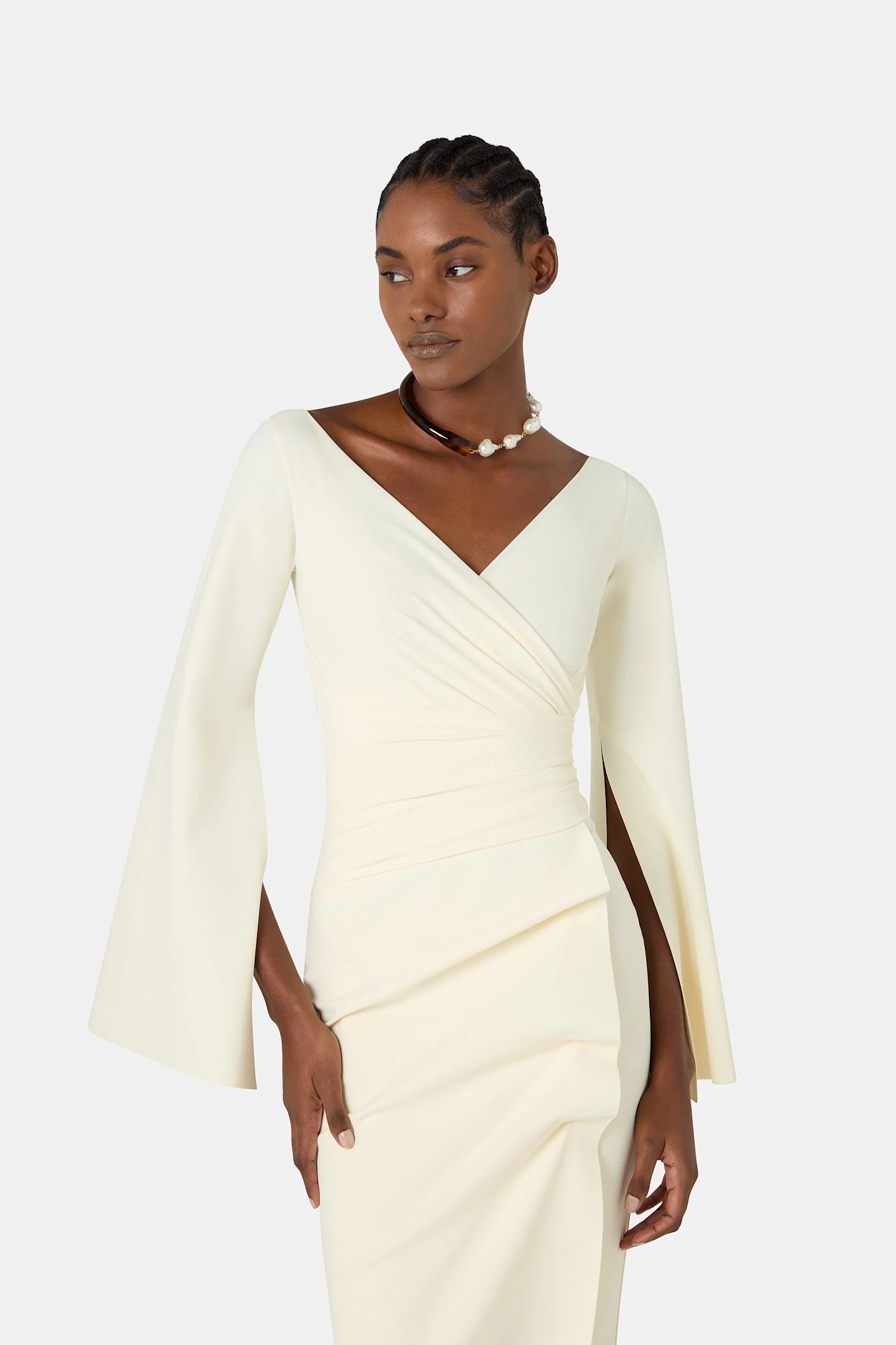 La Petit Robe Di Chiara Boni Isoshi In White