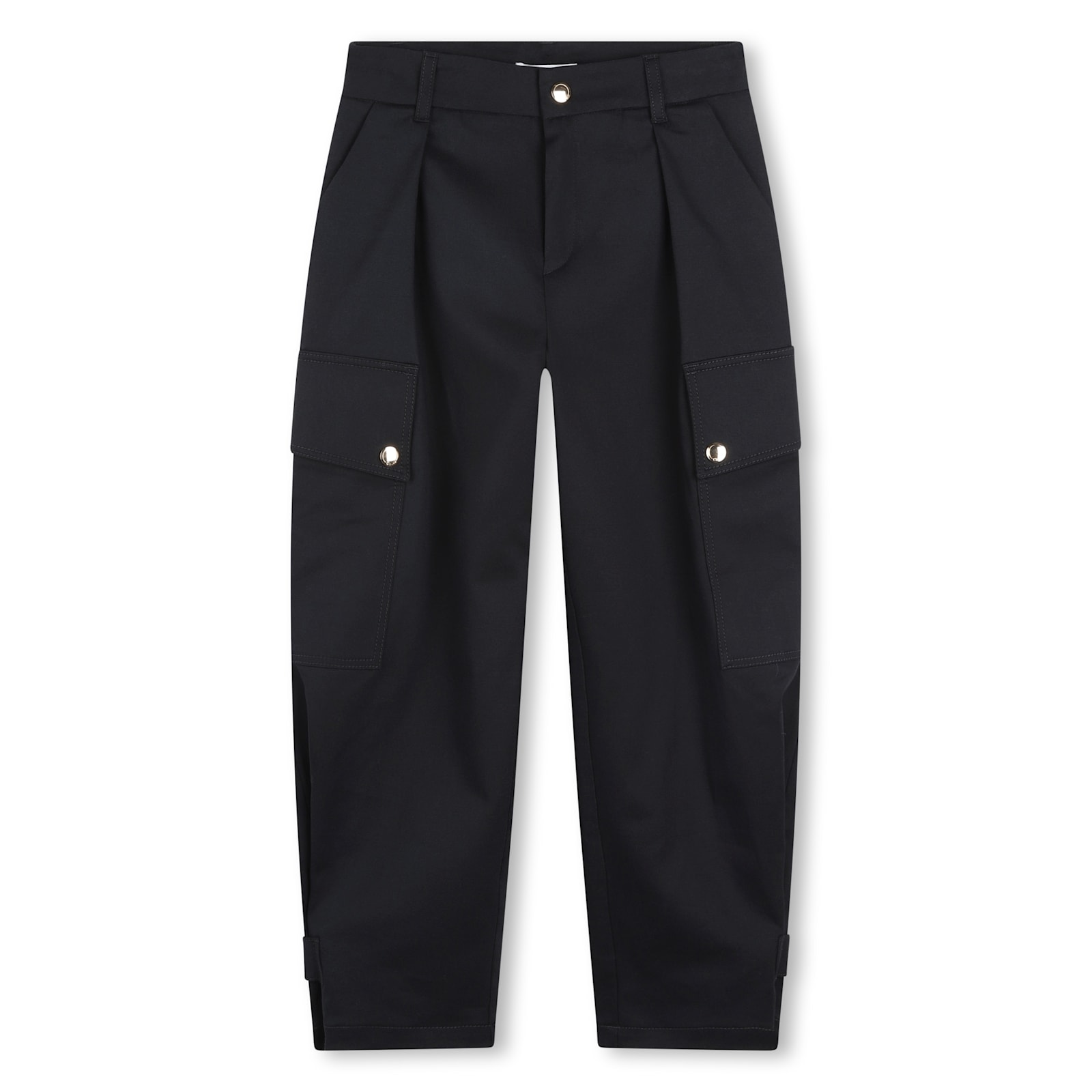 Shop Chloé Pants Cargo In Blue