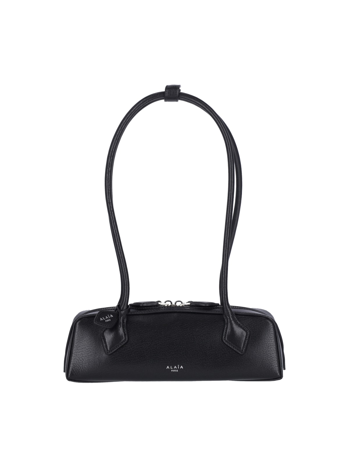 Alaïa Le Teckel Small Shoulder Bag In Black