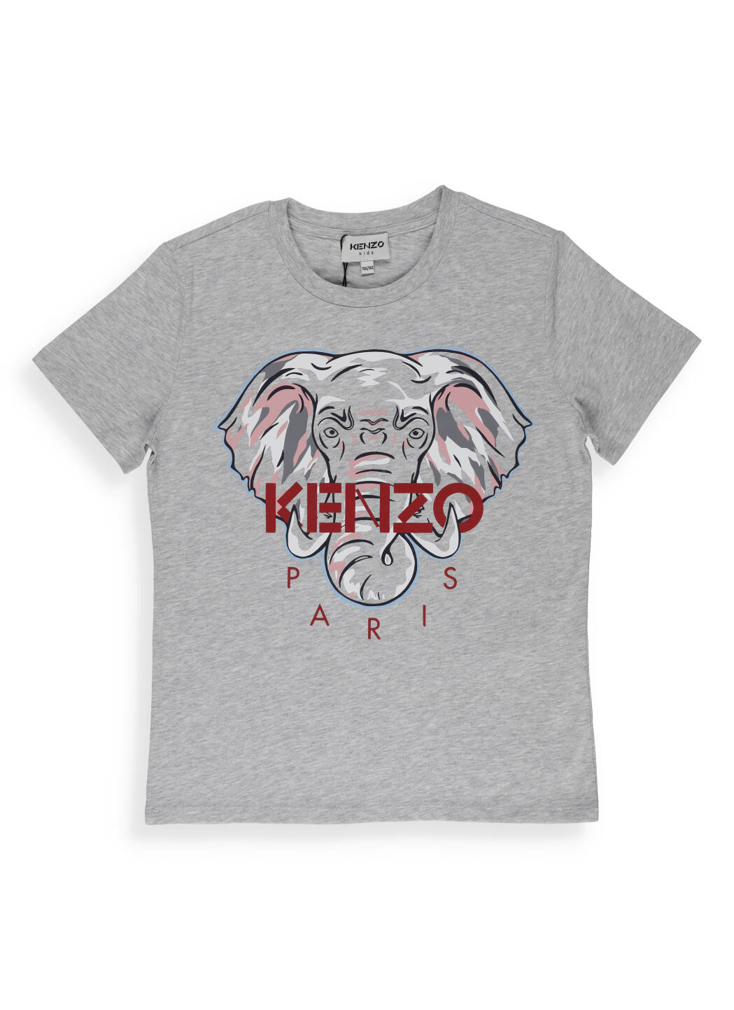 Shop Kenzo Cotton T-shirt In Grigio Antico