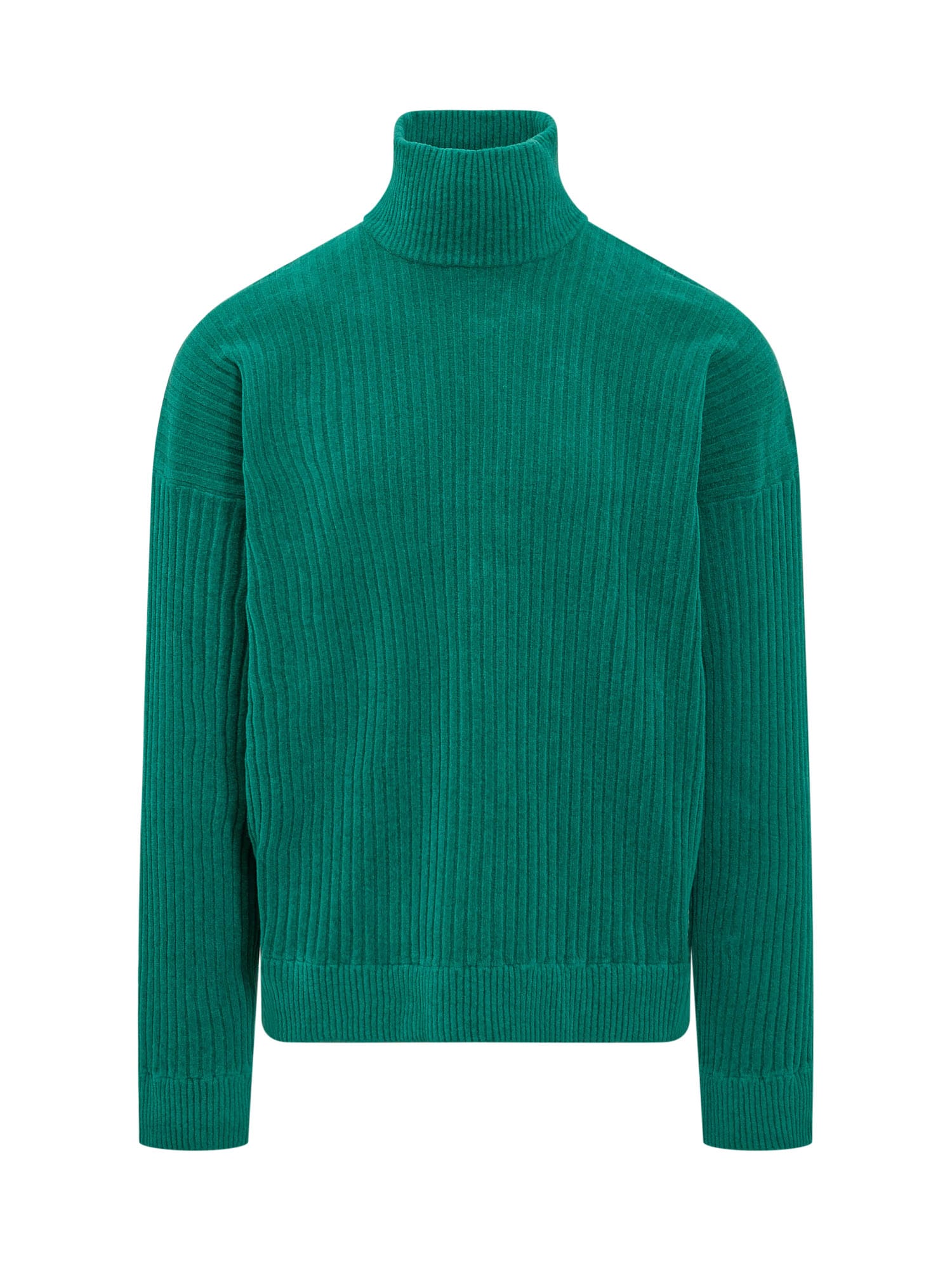 Shop Bonsai Turtleneck Sweater In Green