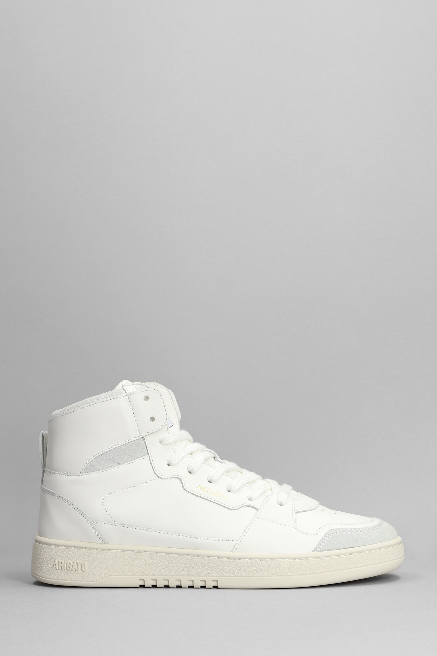 Axel Arigato Dice Hi Sneakers In White Leather