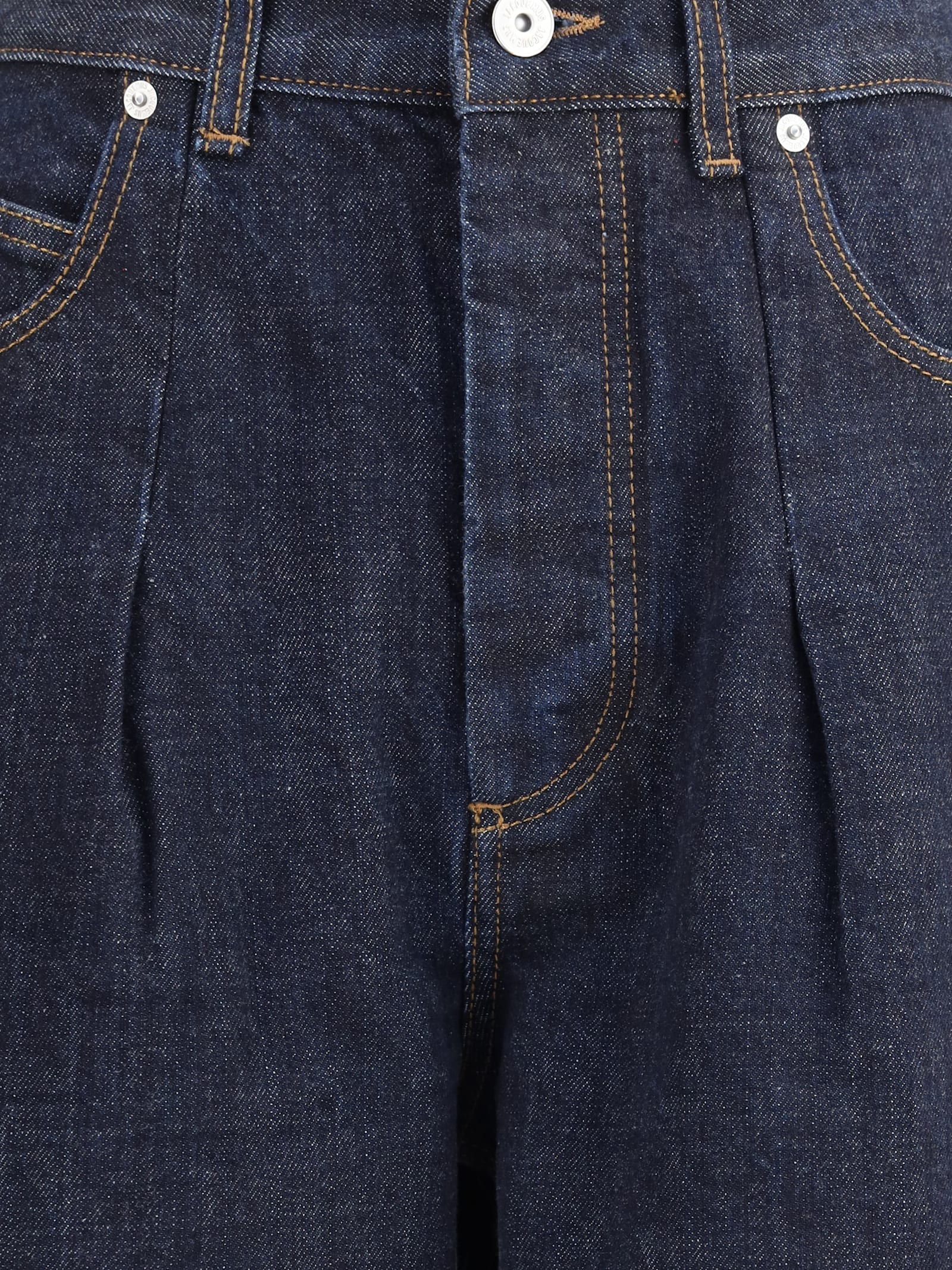 Jacquemus Le De-nimes Oversized Jeans In Blue