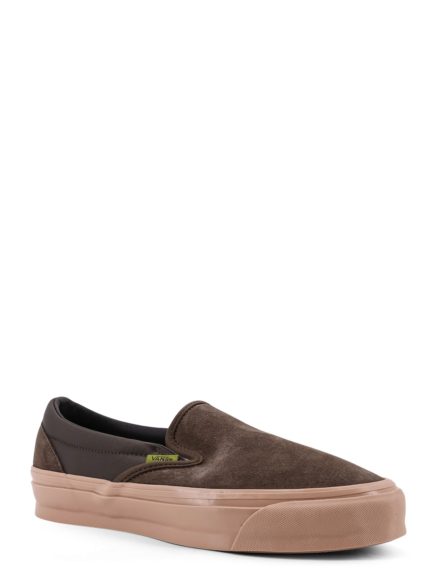 Vans Slip-on 98 Suede Sneakers In Brown
