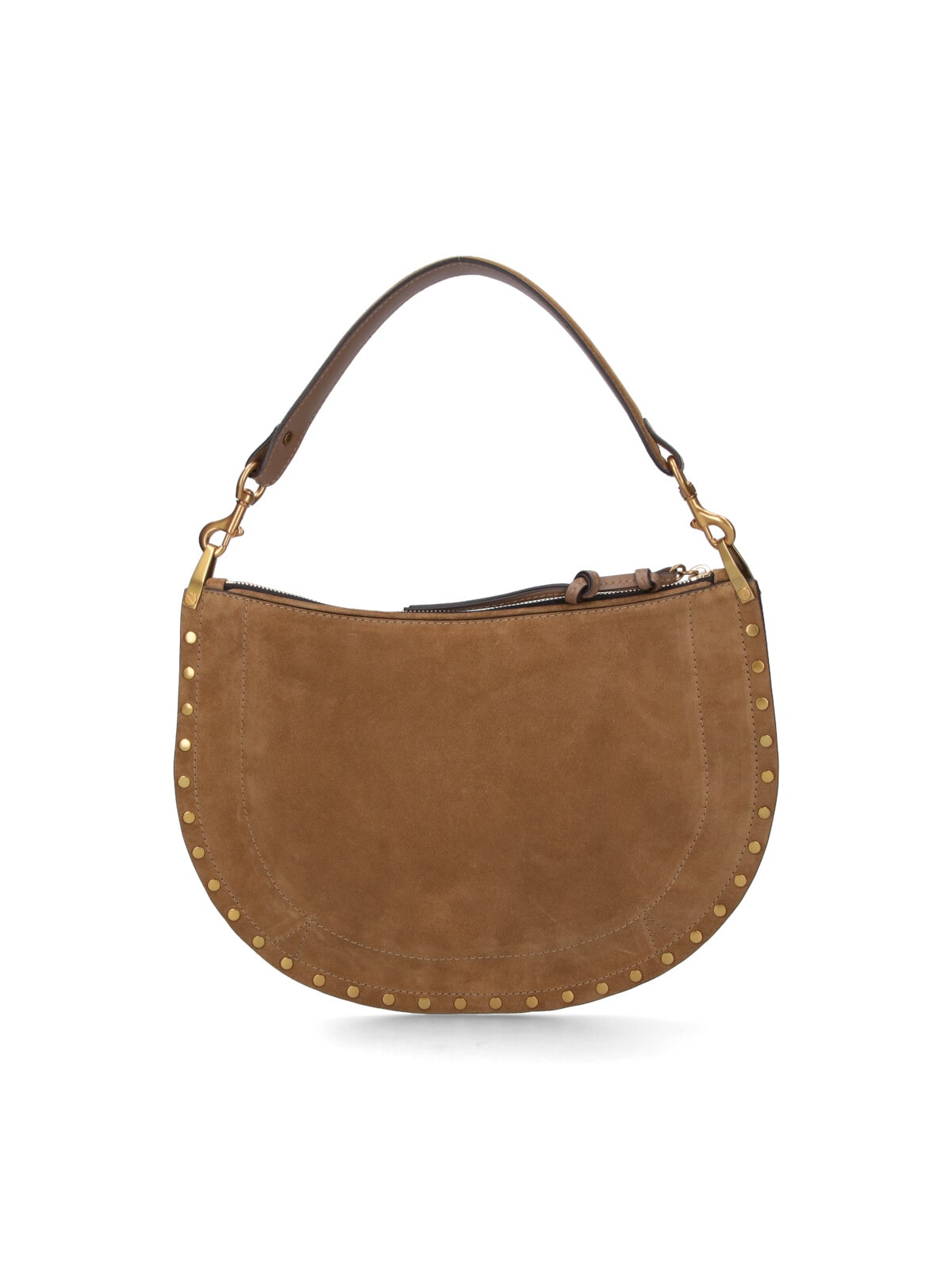 Isabel Marant Oksan Soft Shoulder Bag In Brown