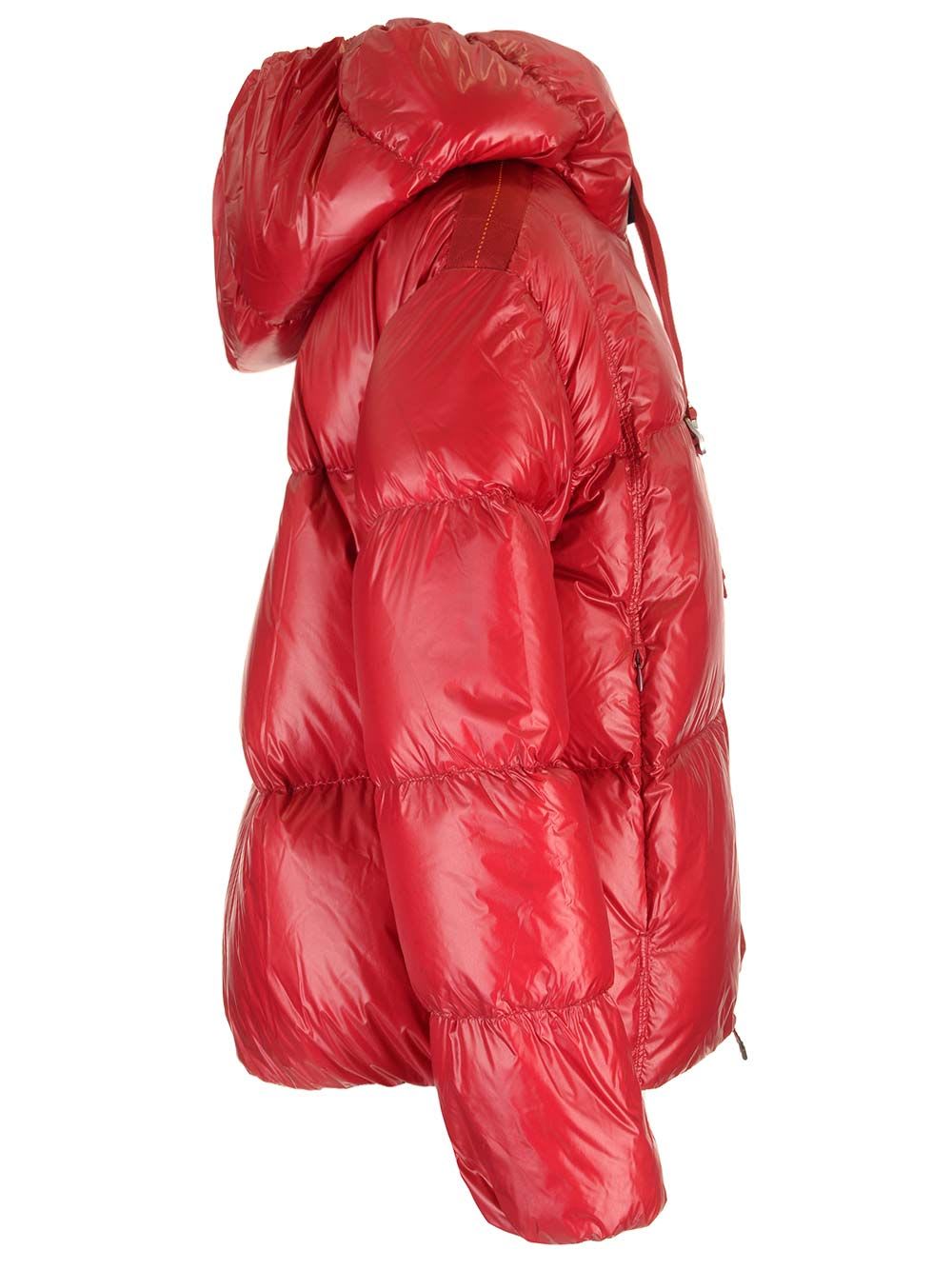 Shop Parajumpers Lily Down Jacket In Red