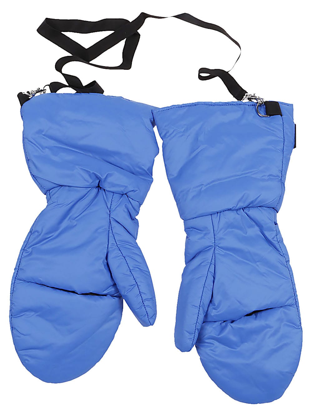 Bacon Little Joy Puffer Gloves In Blue