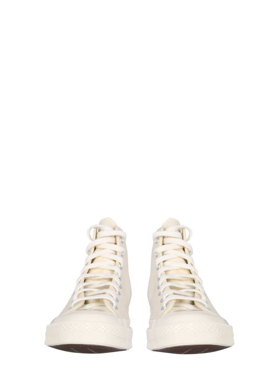 Shop Comme Des Garçons Play Chuck 70 Sneaker In White