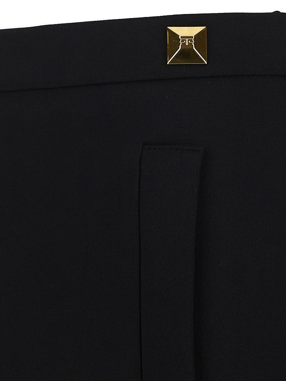 ELISABETTA FRANCHI CROPPED TROUSERS