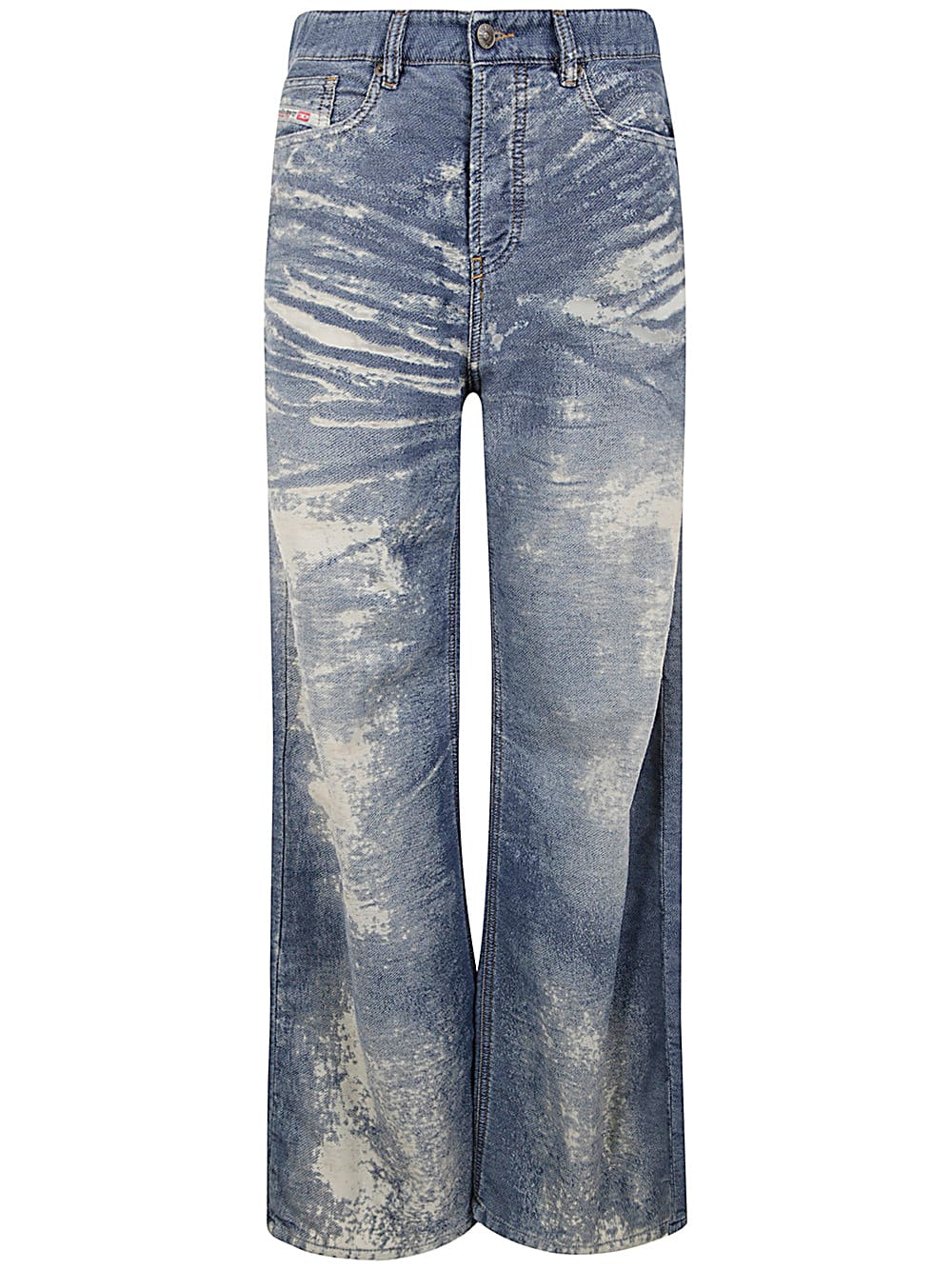 Shop Diesel 1996 D-sire-fsf Trousers In Vintage Denim