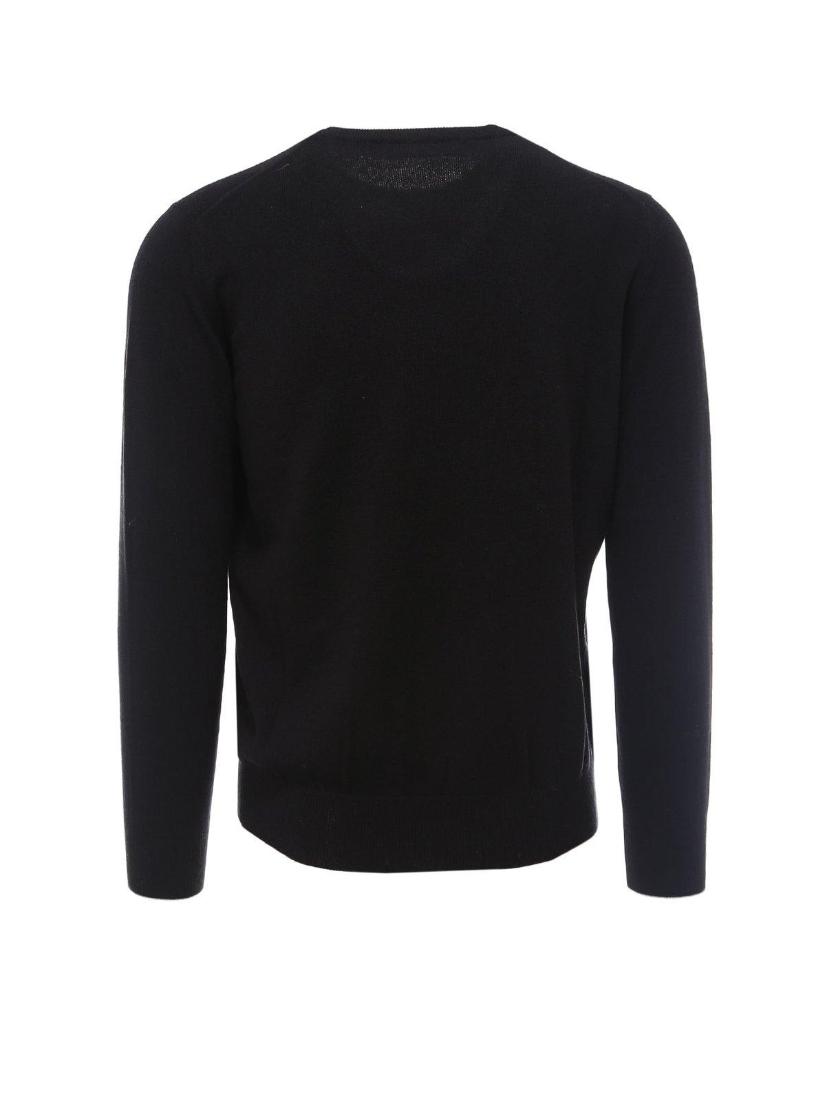 Brunello Cucinelli Cotton Sweater In Nero