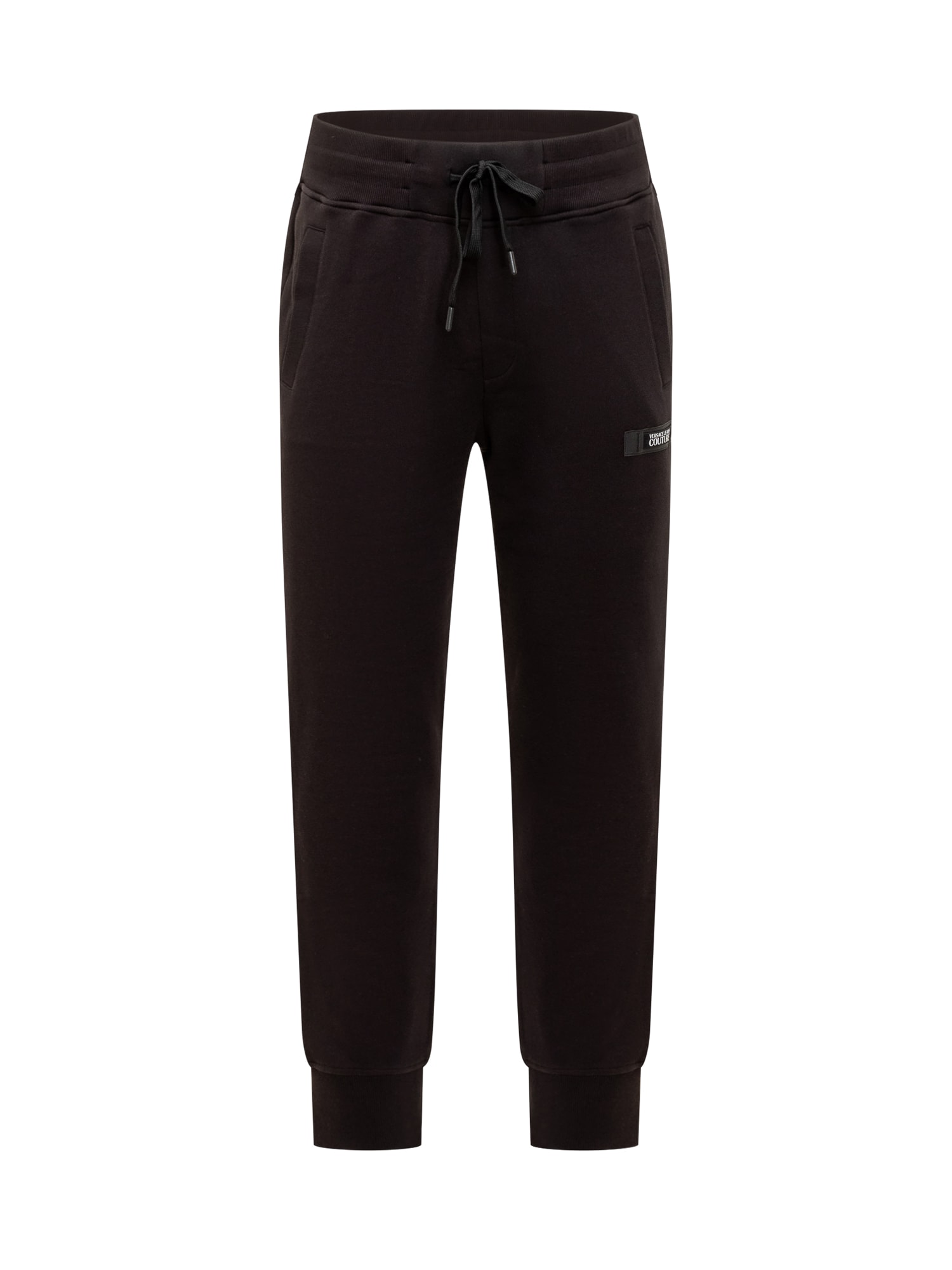 Shop Versace Jeans Couture Jogger Pants In Black