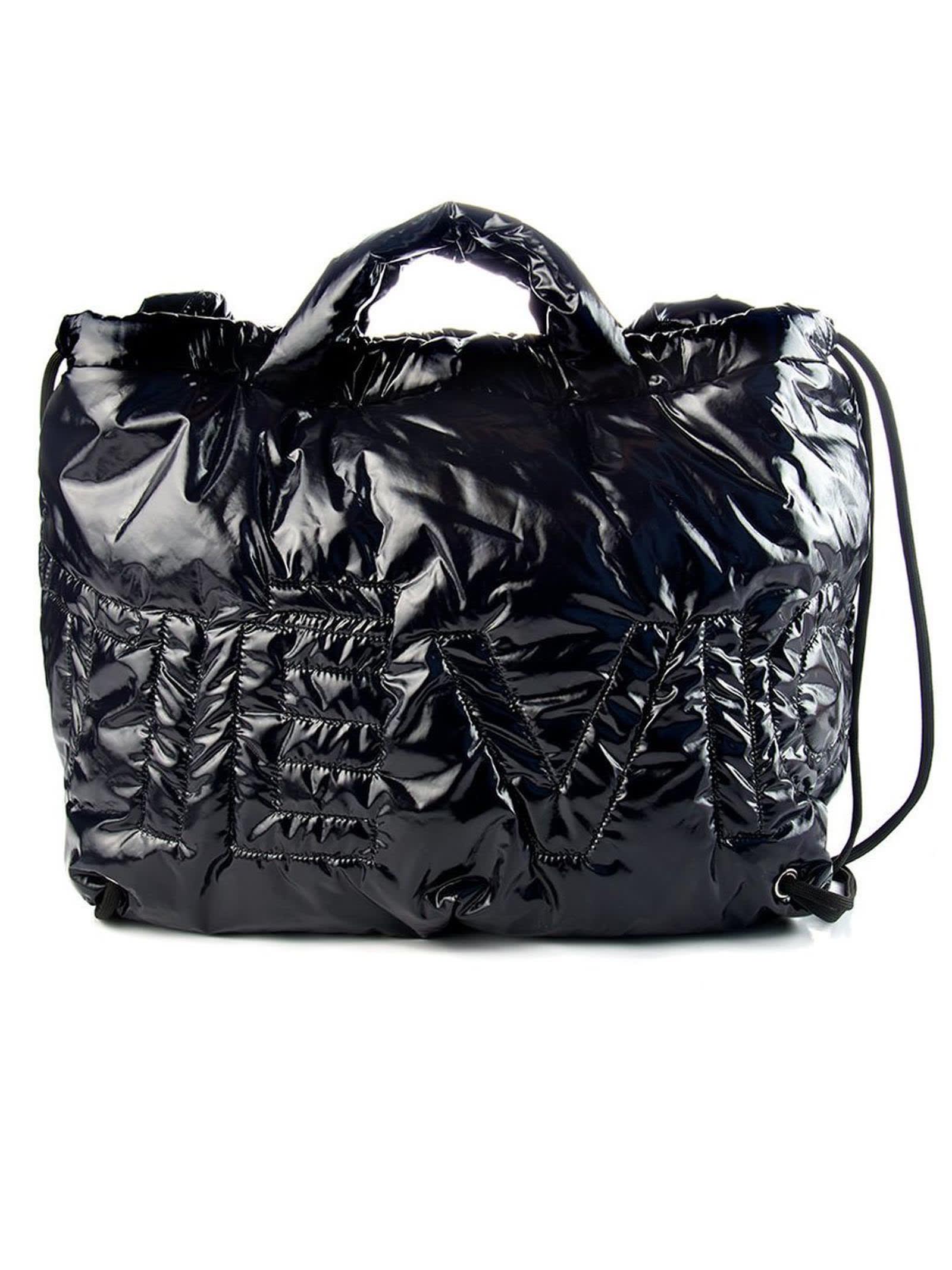 Vic Matié Black Large Bag