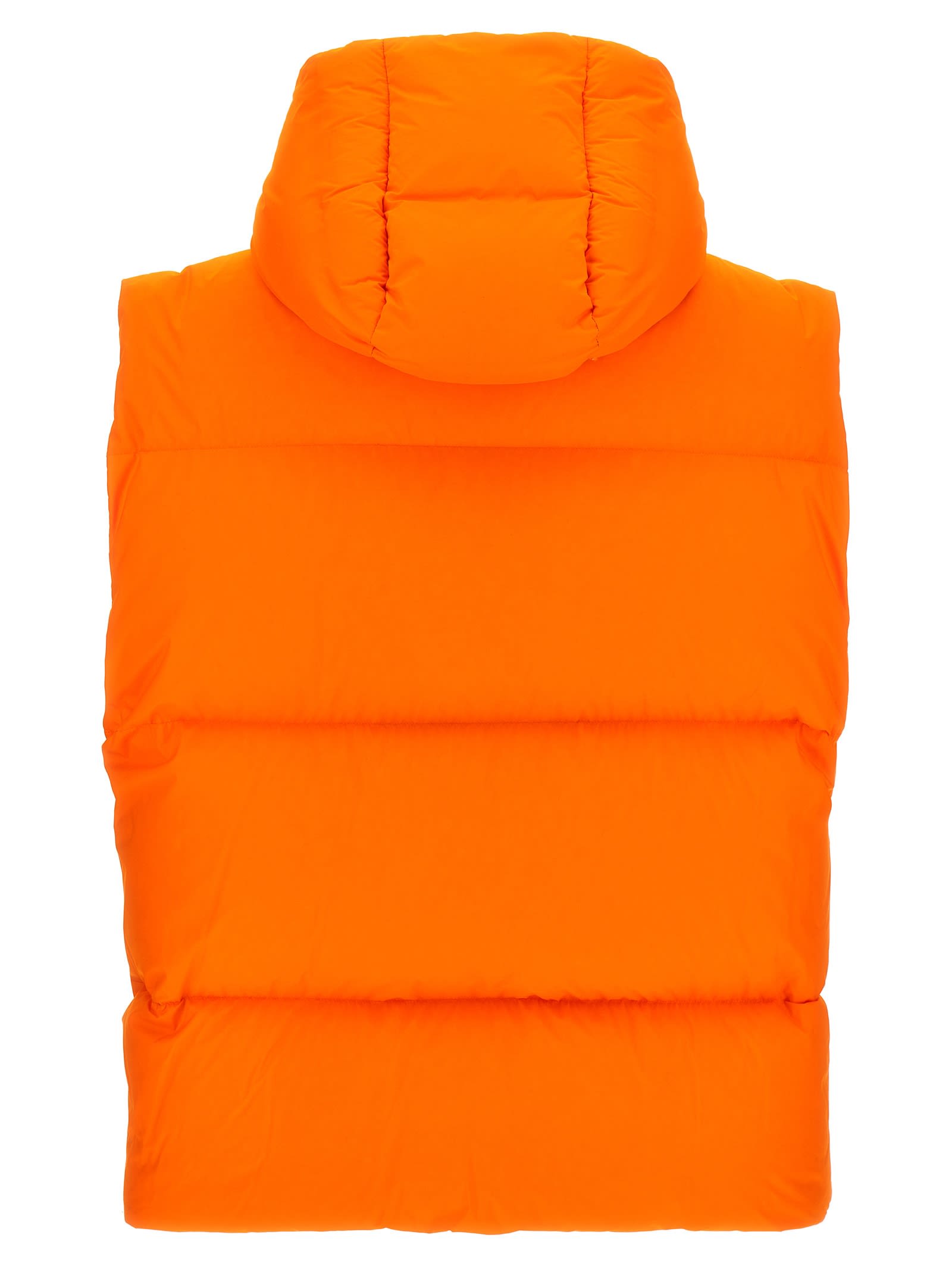 Shop Moncler Genius Roc Nation By Jay-z Apus Vest In Orange