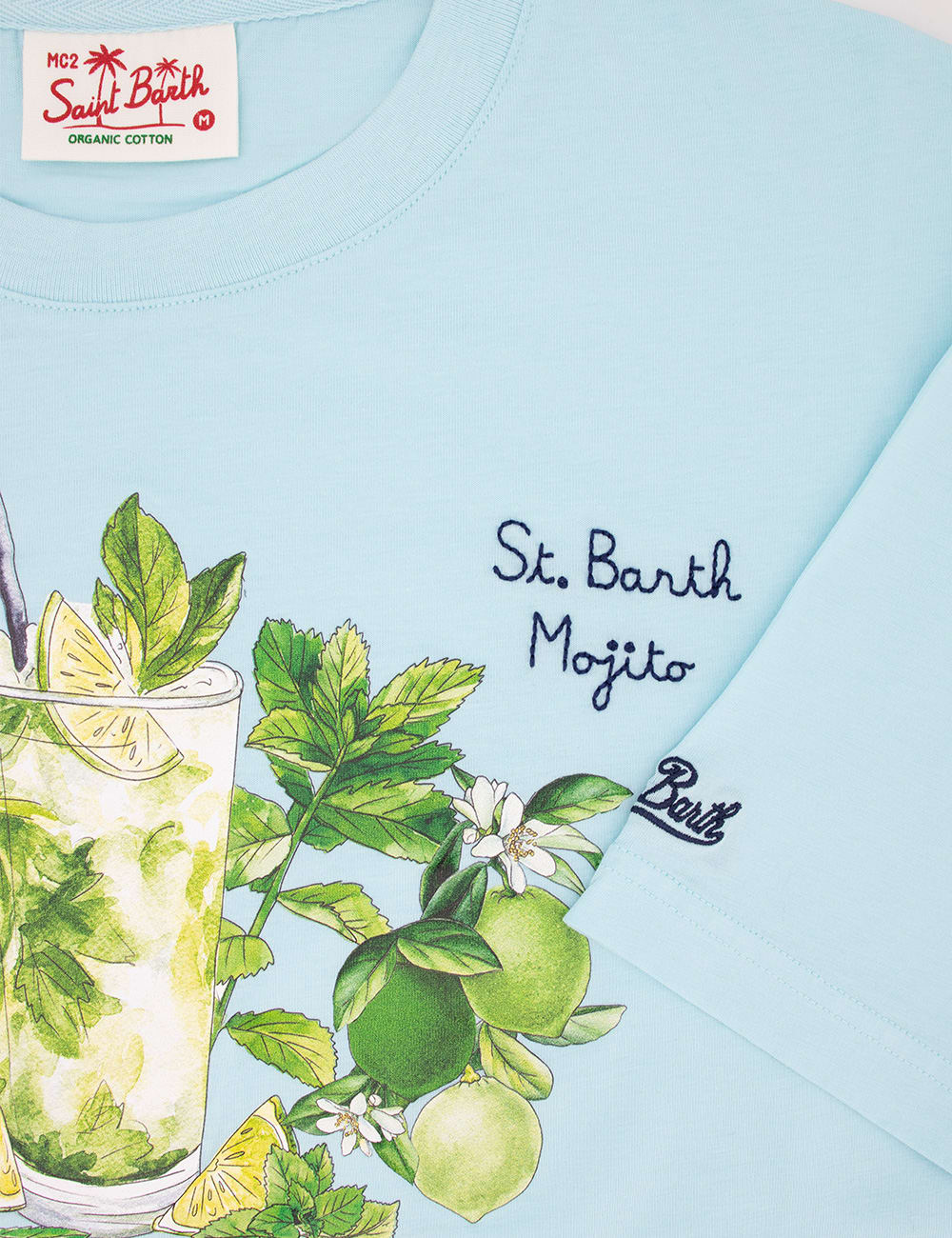 Shop Mc2 Saint Barth T-shirt In Sbarth Mojito 56 Emb