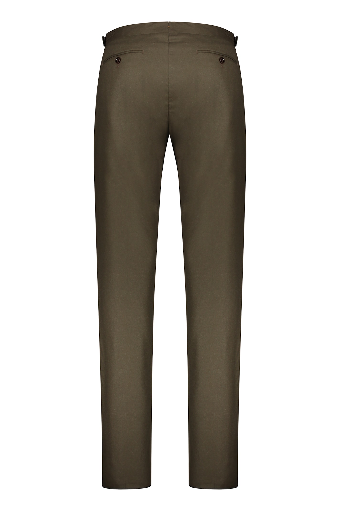 Moorer Classic Wool Mix Trousers In Animal Print