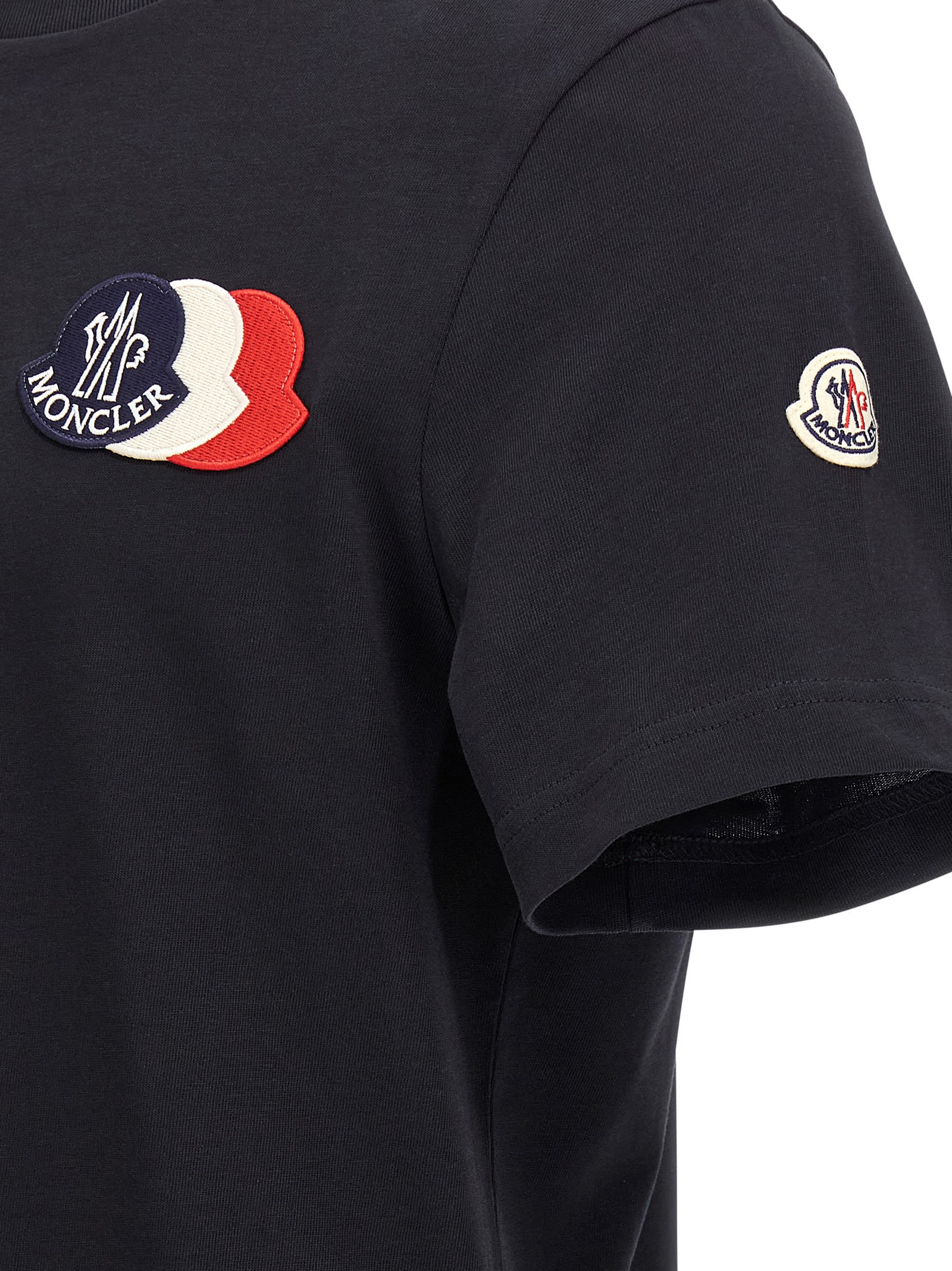 Moncler T-shirts In Blue