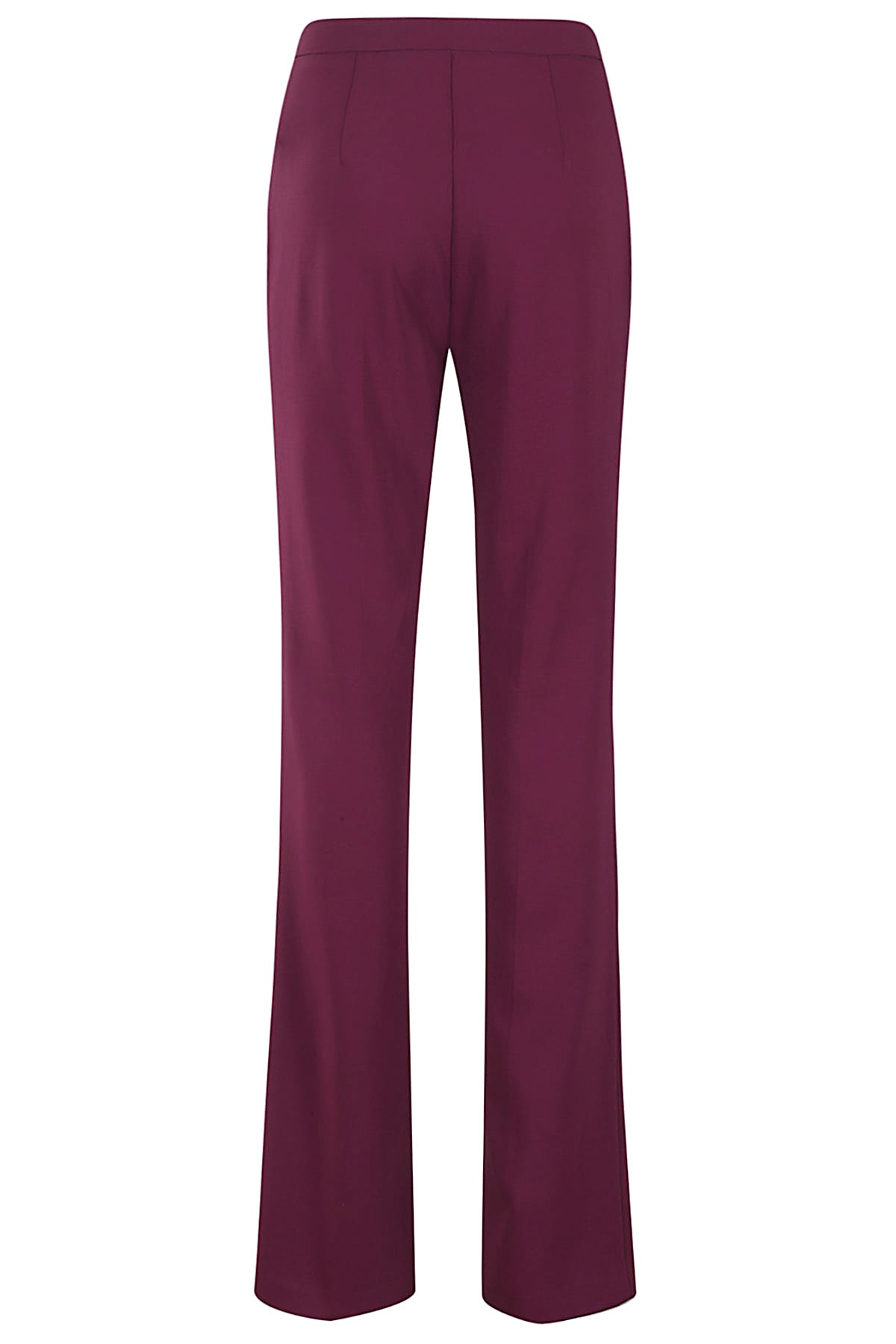 Shop Pinko Hulka Pantalone Cady In Vino D Uva