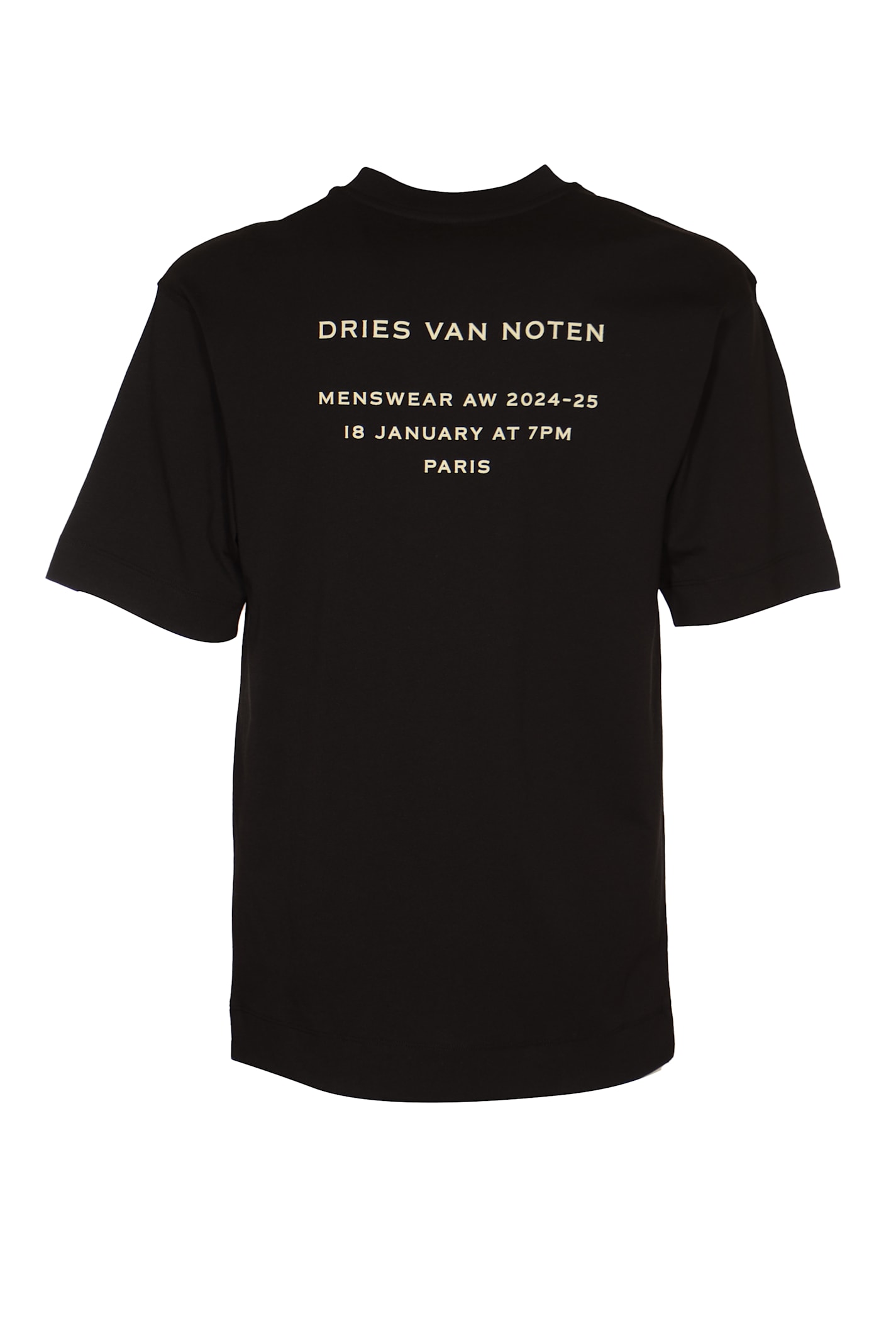 Shop Dries Van Noten Heli T-shirt In Black