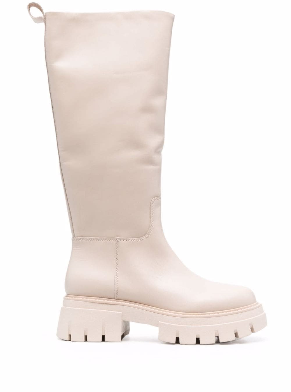 Ash Lucky White Leather Boots