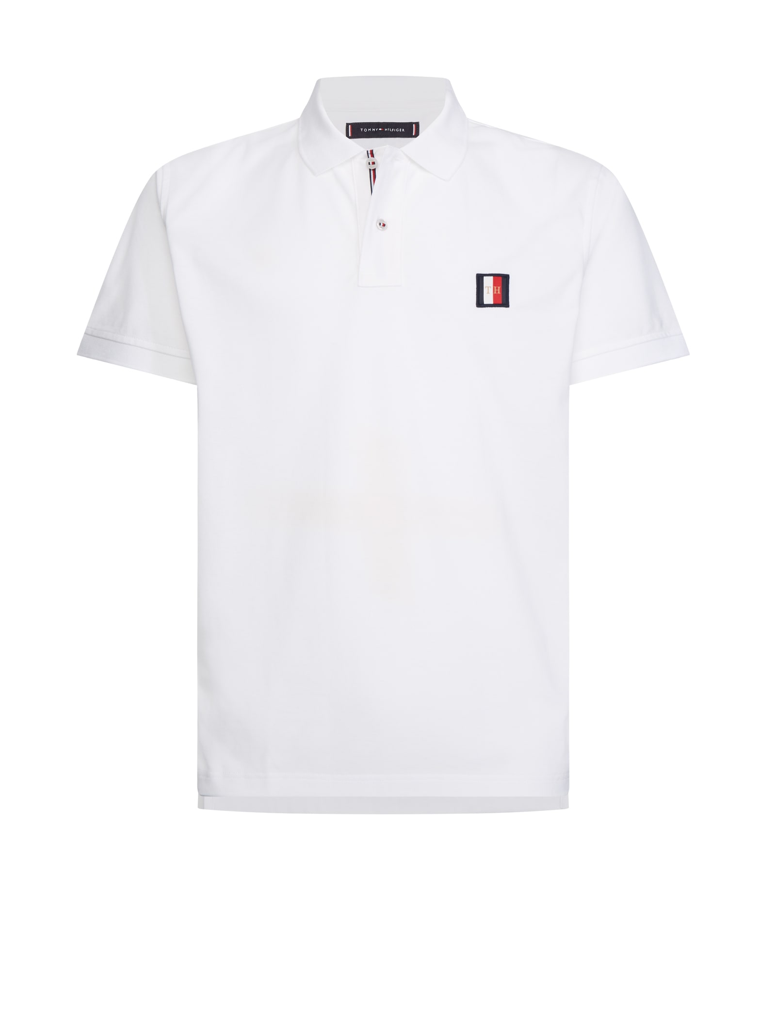 tommy hilfiger white polo