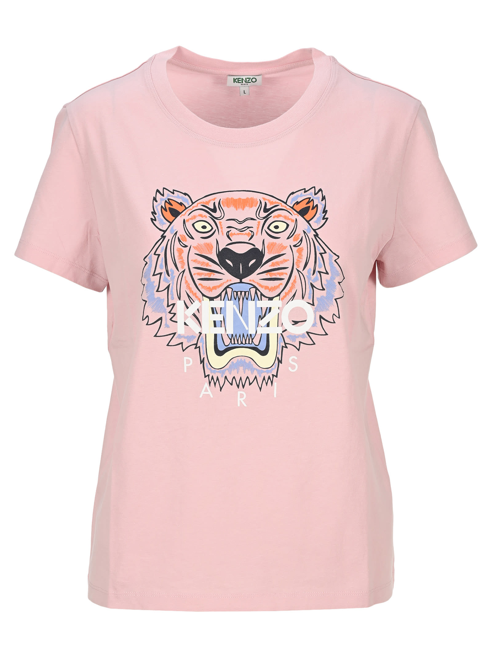 kenzo tiger t shirt pink