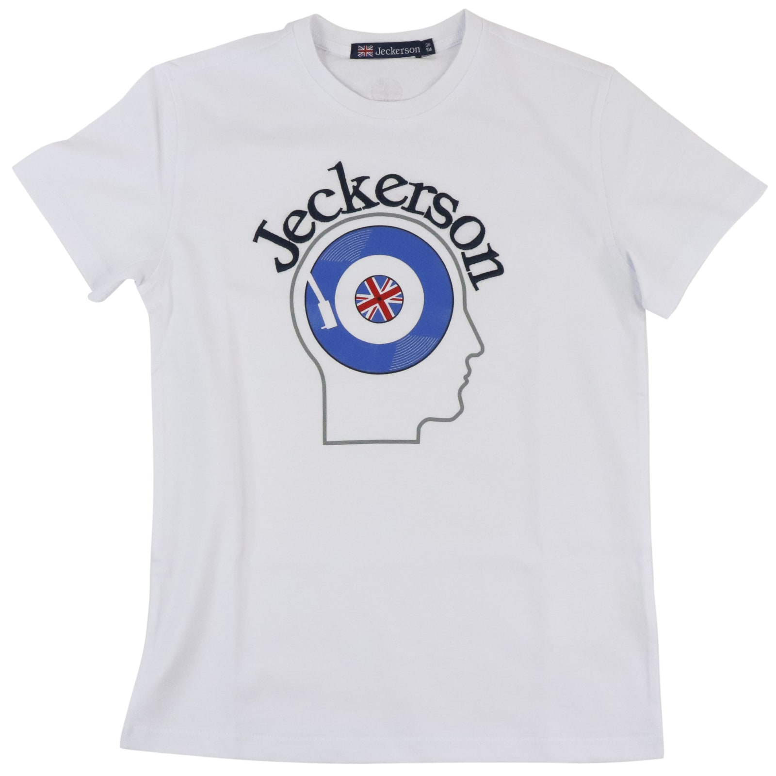 Jeckerson Kids' Cotton T-shirt In White