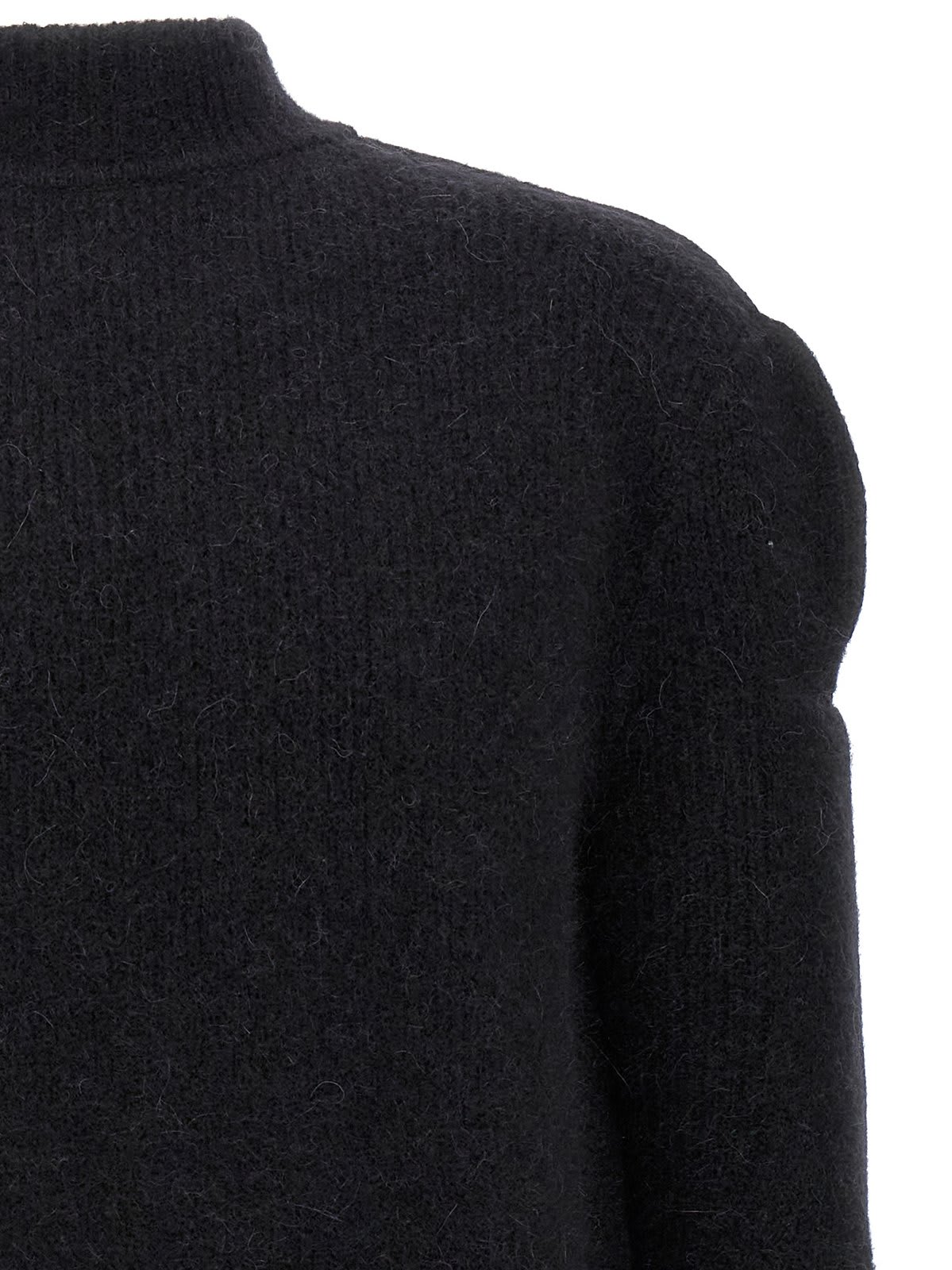 Rick Owens Subhuman Sweaters And Cardigans Black In Black